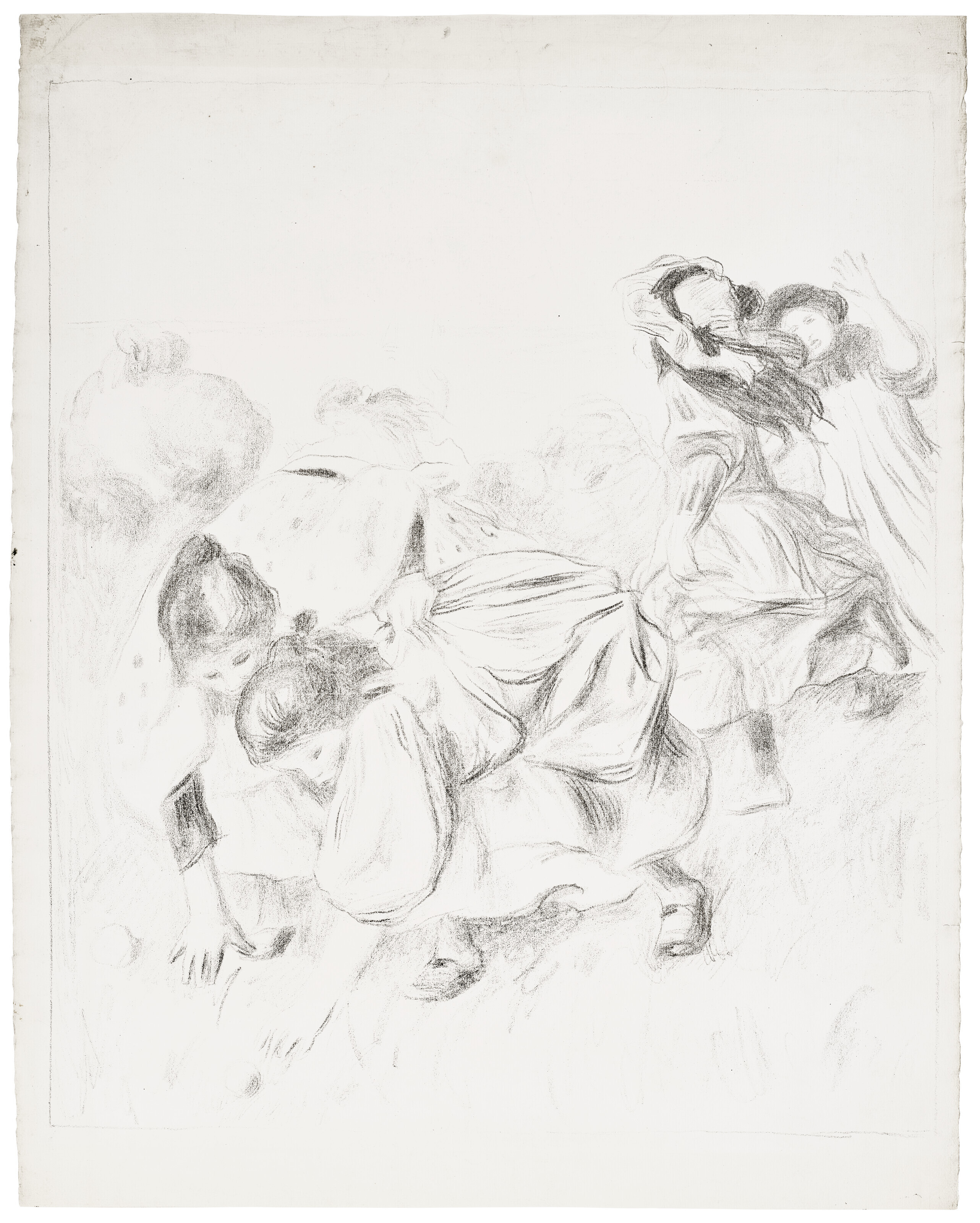 Pierre-Auguste Renoir — Танцующие на балу