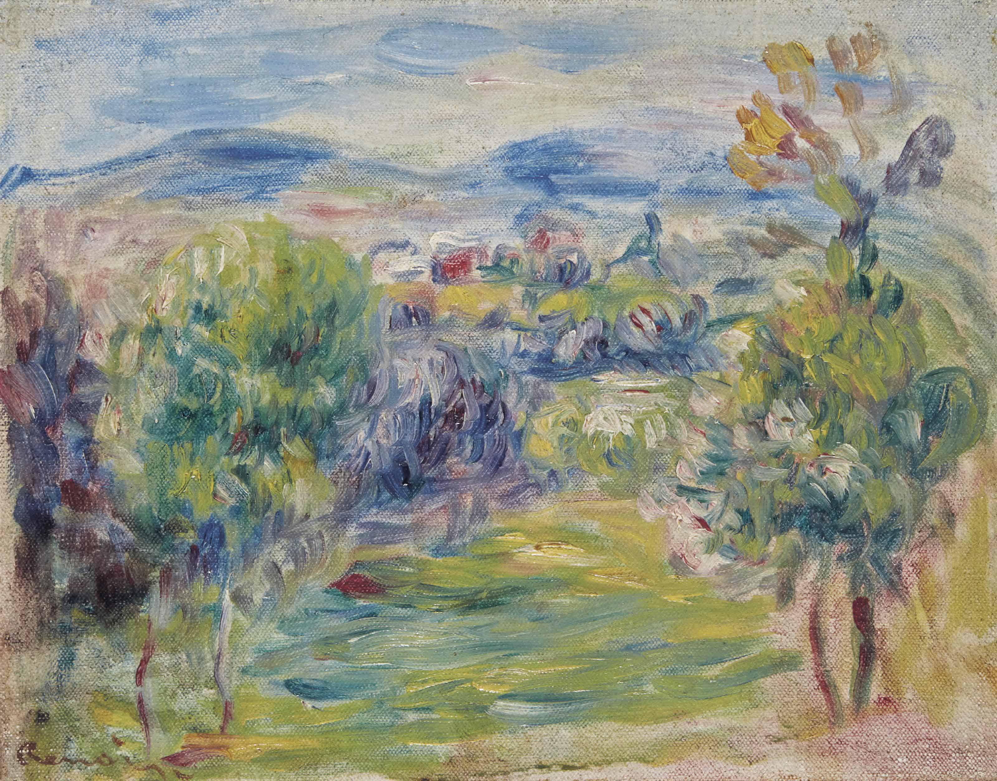 Pierre-Auguste Renoir — Дом Ренуара в Кань-сюр-Мер