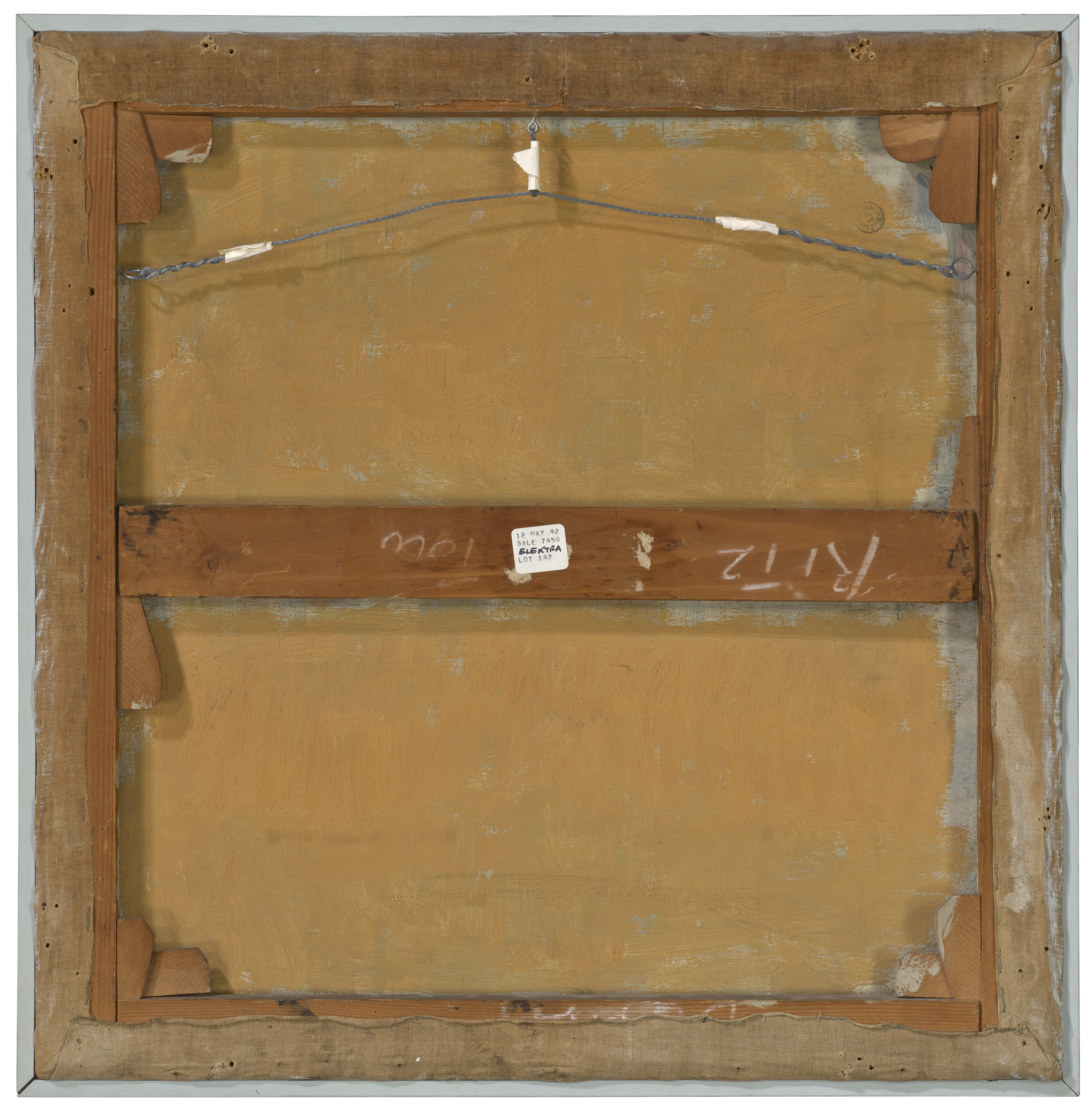 Piet Mondrian — Композиция с большой красной плоскостью, голубовато-серой, желтой, черной и синей, изображение 3