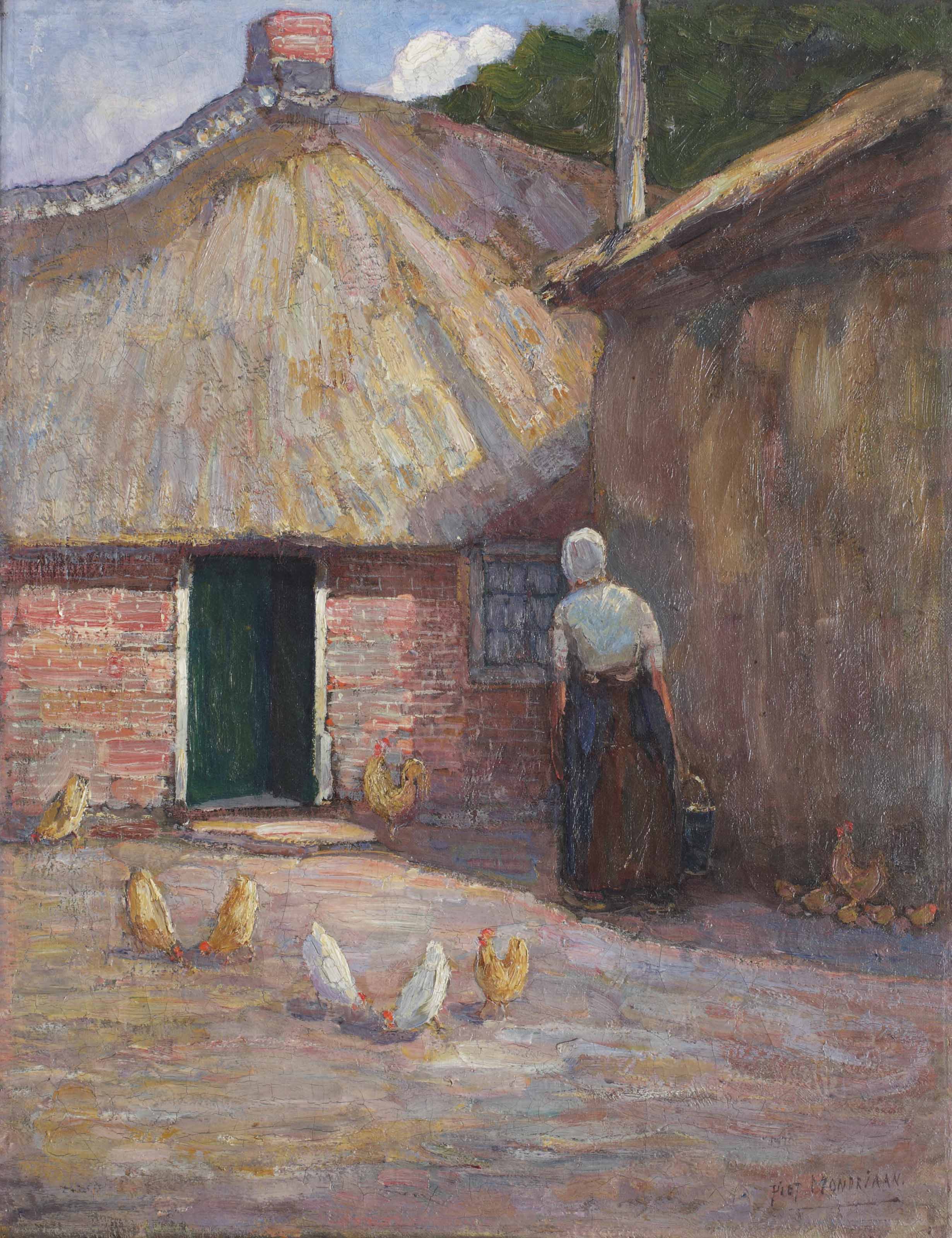 Piet Mondrian — Фермерский двор