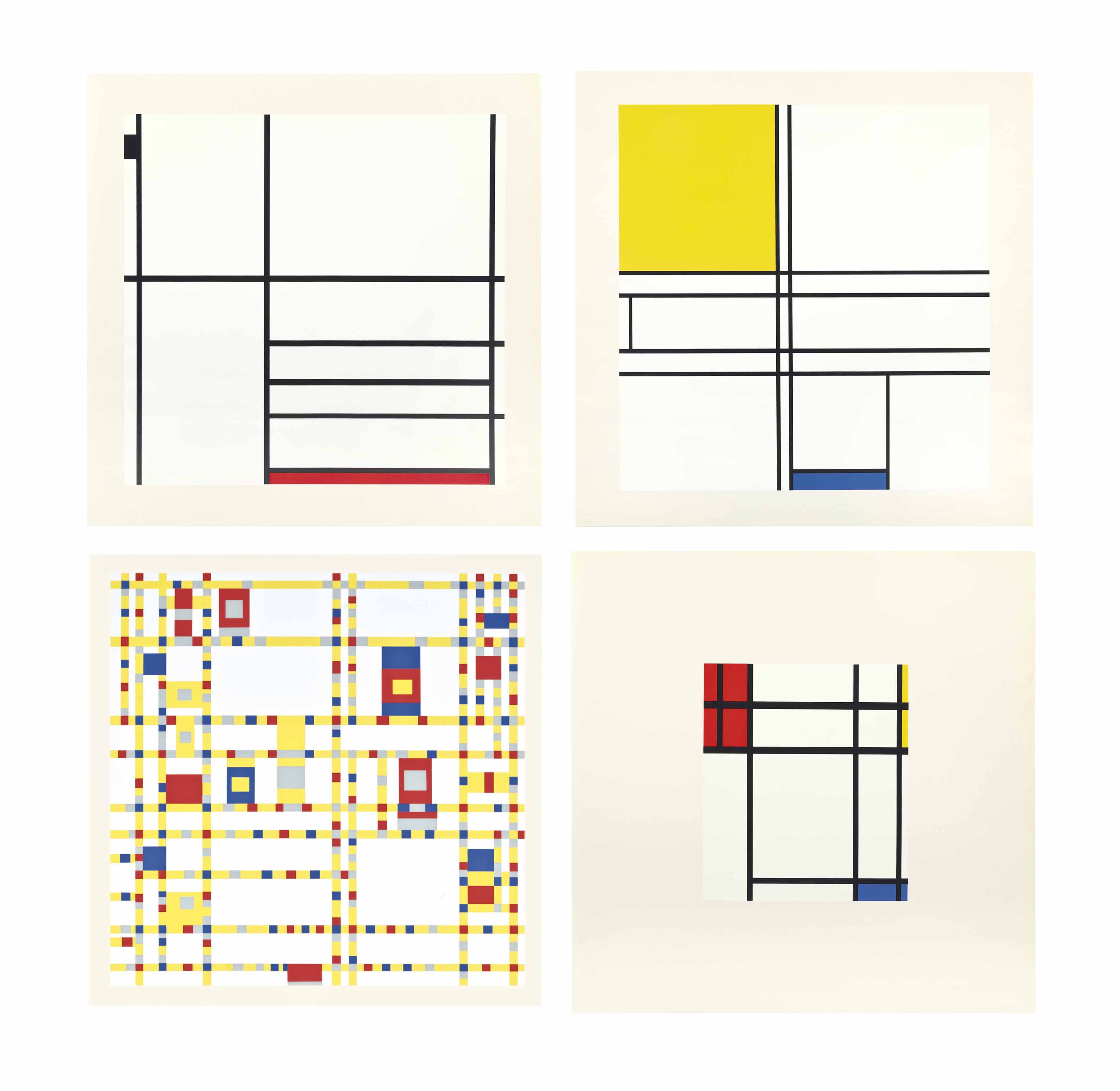 Piet Mondrian — Портфолио из 10 картин