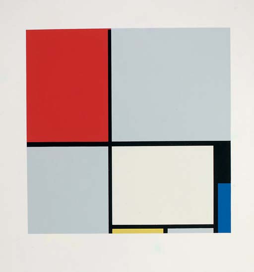 Piet Mondrian — Мондриан, Галерея Дениз Рене, Париж, 1957
