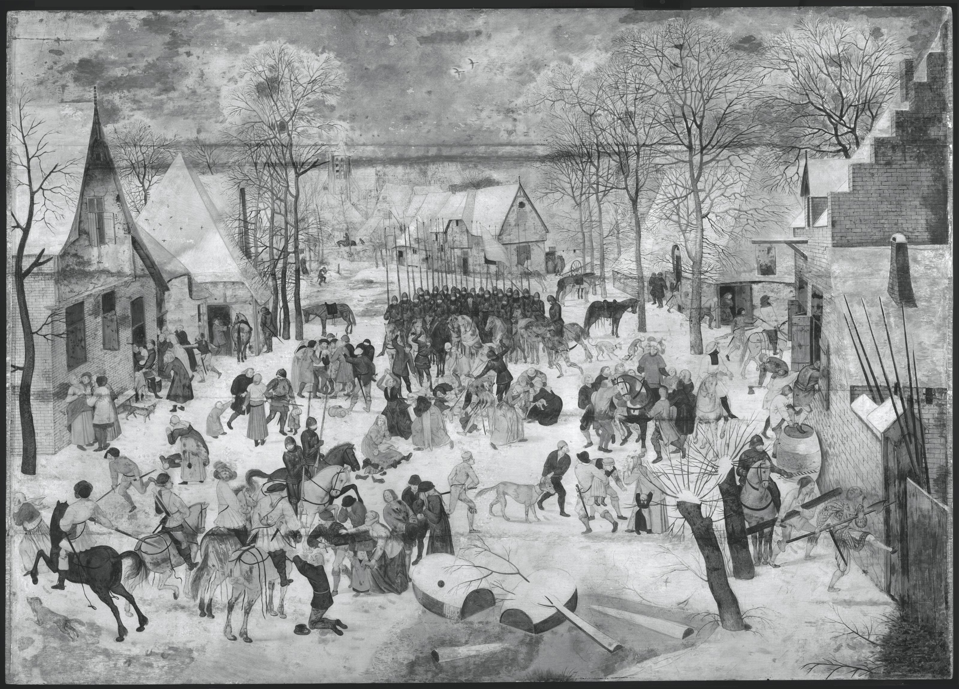 Pieter Brueghel the Younger — Массовое убийство невинных, изображение 4