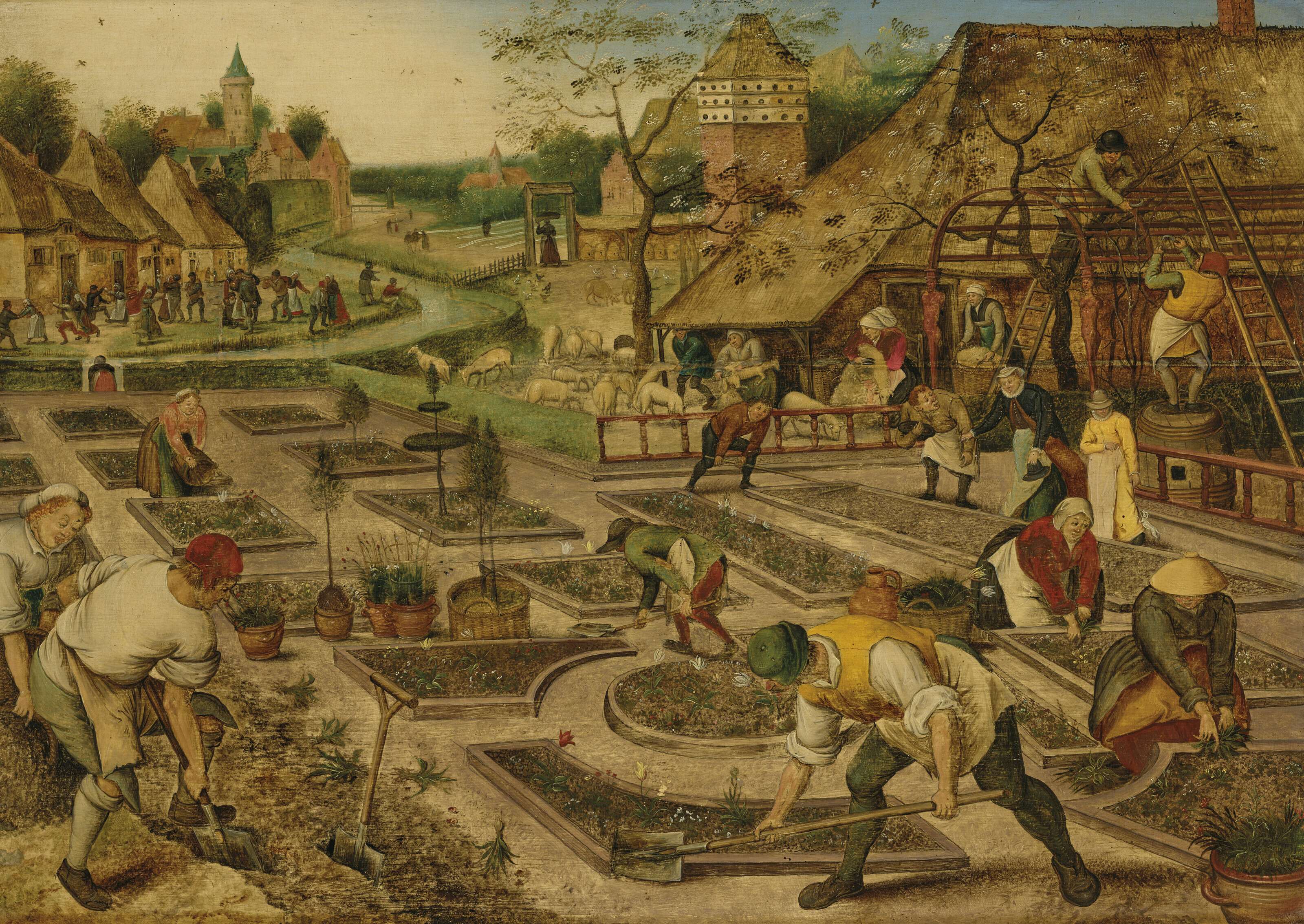 Pieter Brueghel the Younger — Аллегория весны