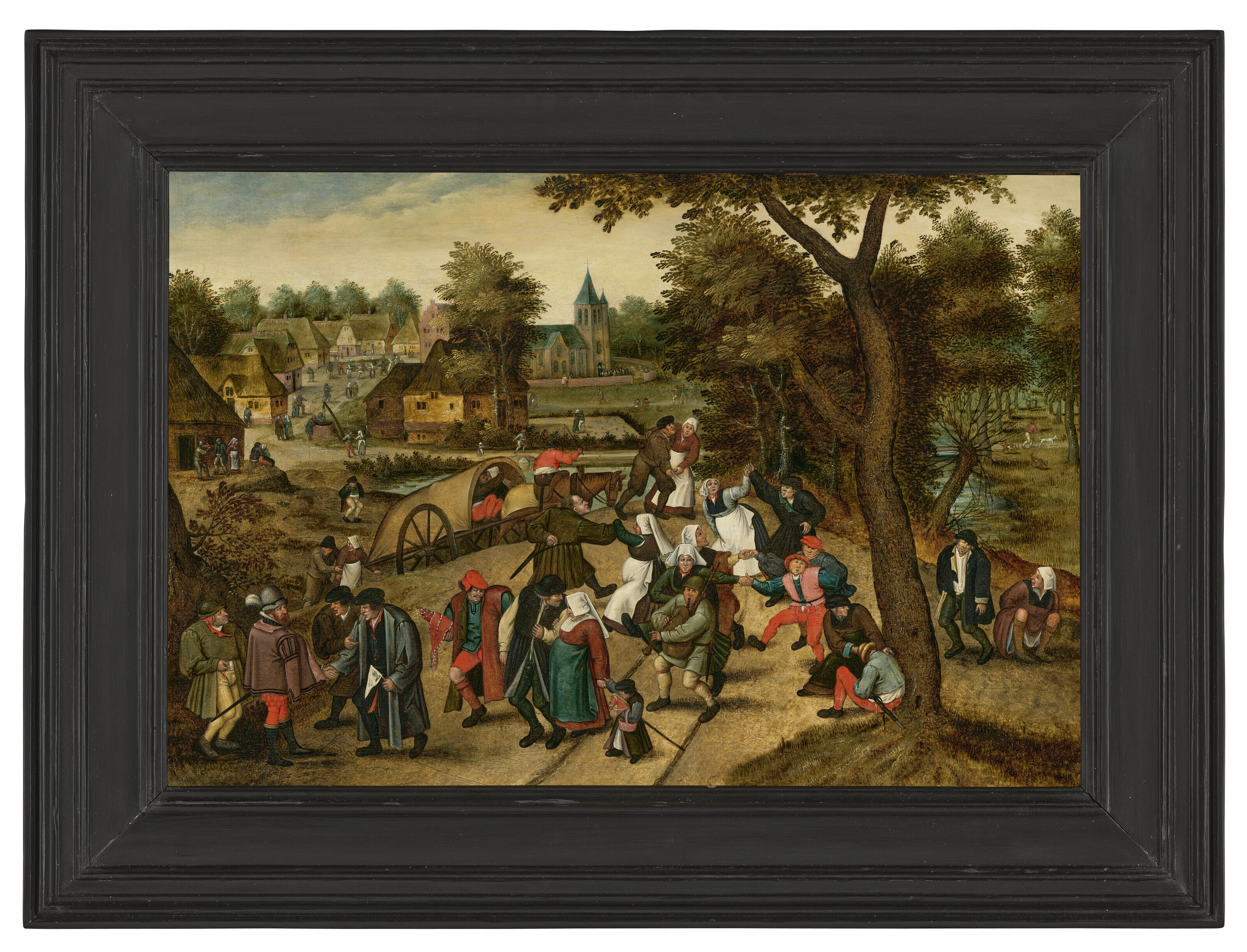 Pieter Brueghel the Younger — Возвращение из Кермессе, изображение 2