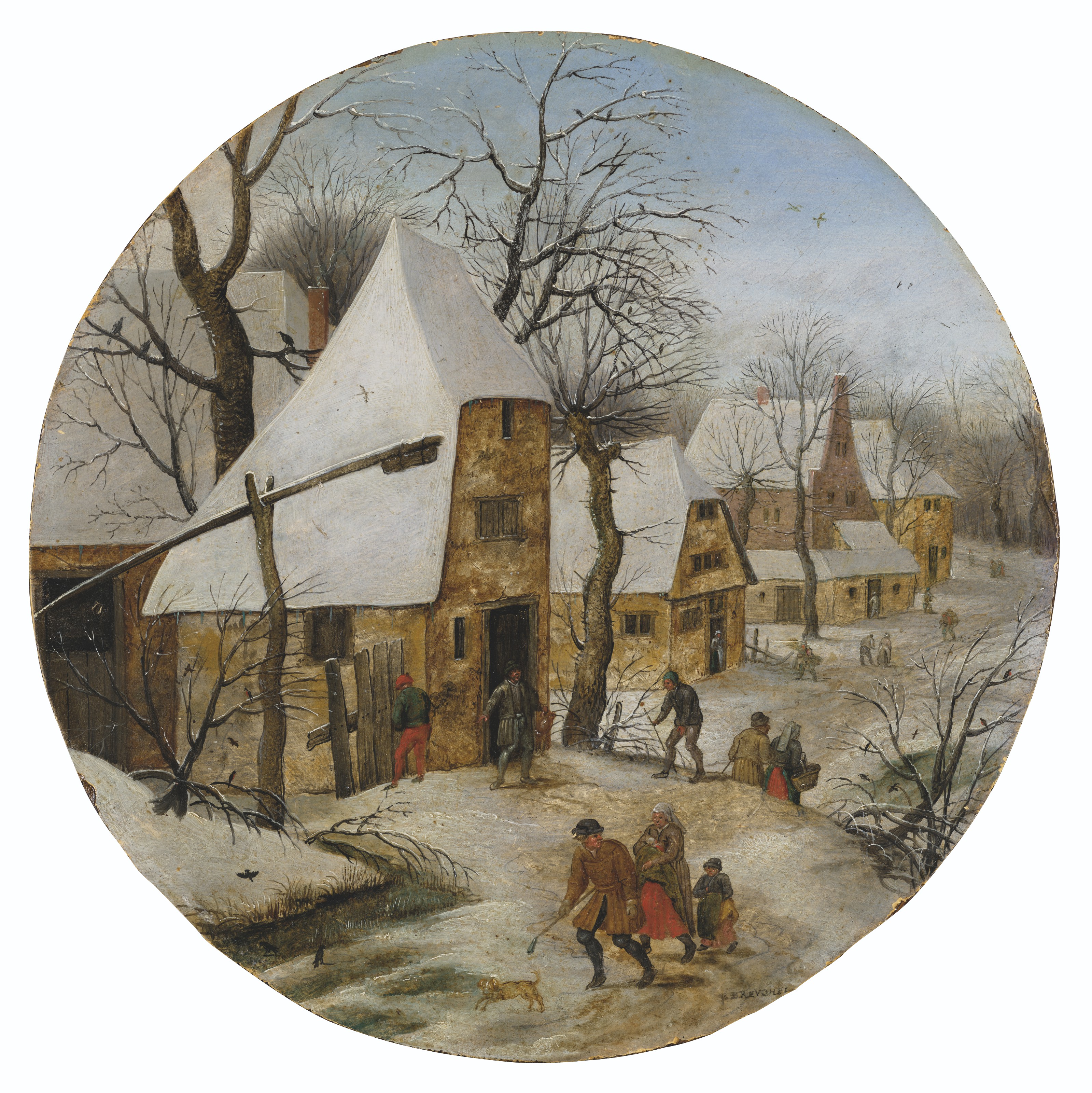 Pieter Brueghel the Younger — Лето; Зима, изображение 3