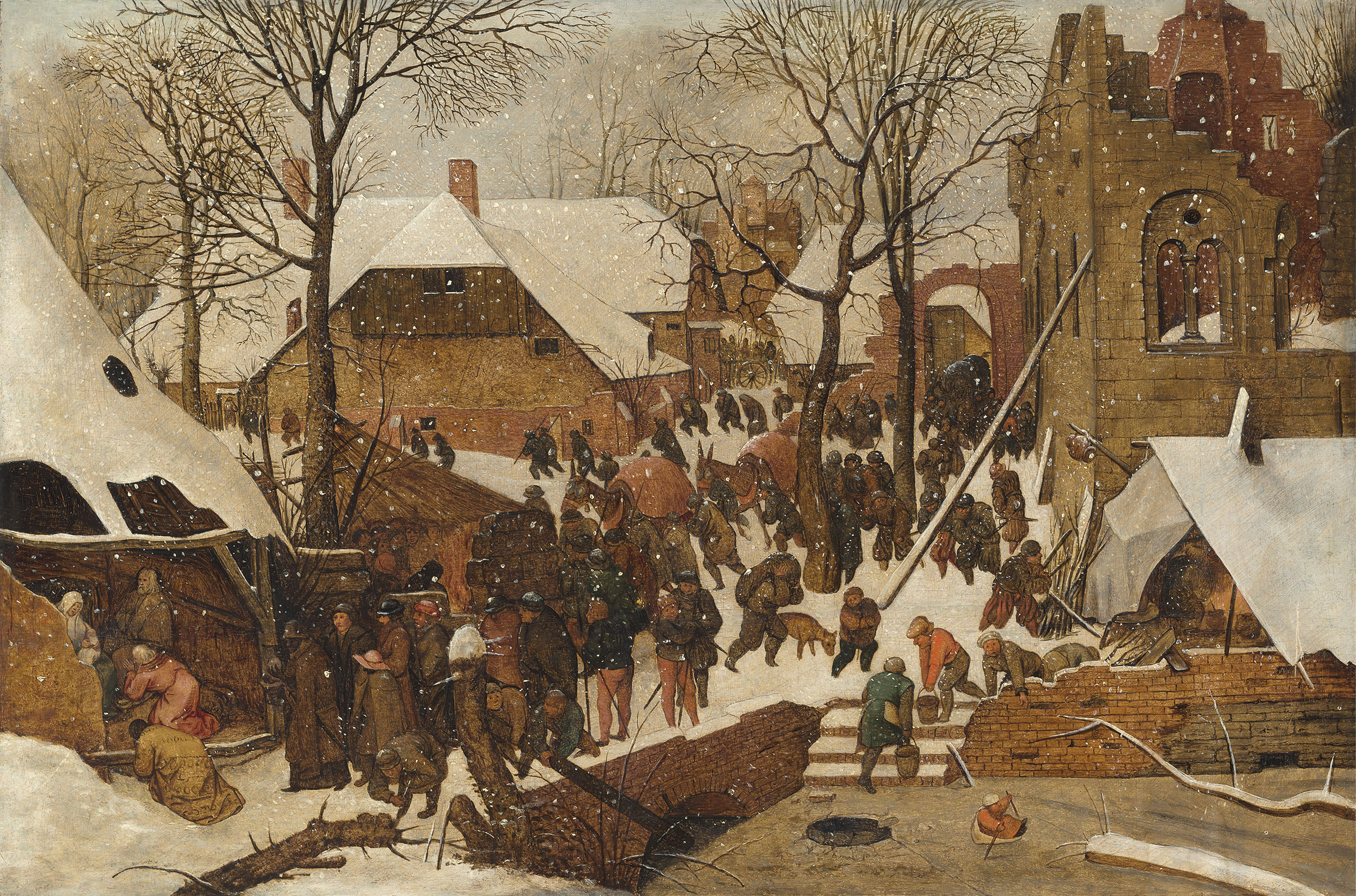 Pieter Brueghel the Younger — Поклонение волхвов