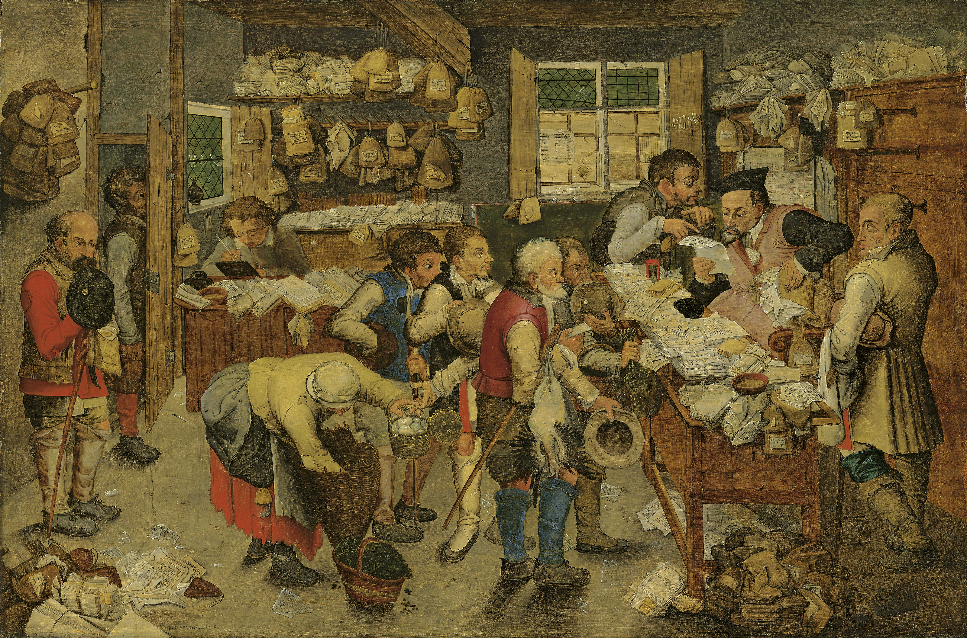 Pieter Brueghel the Younger — Уплата десятины