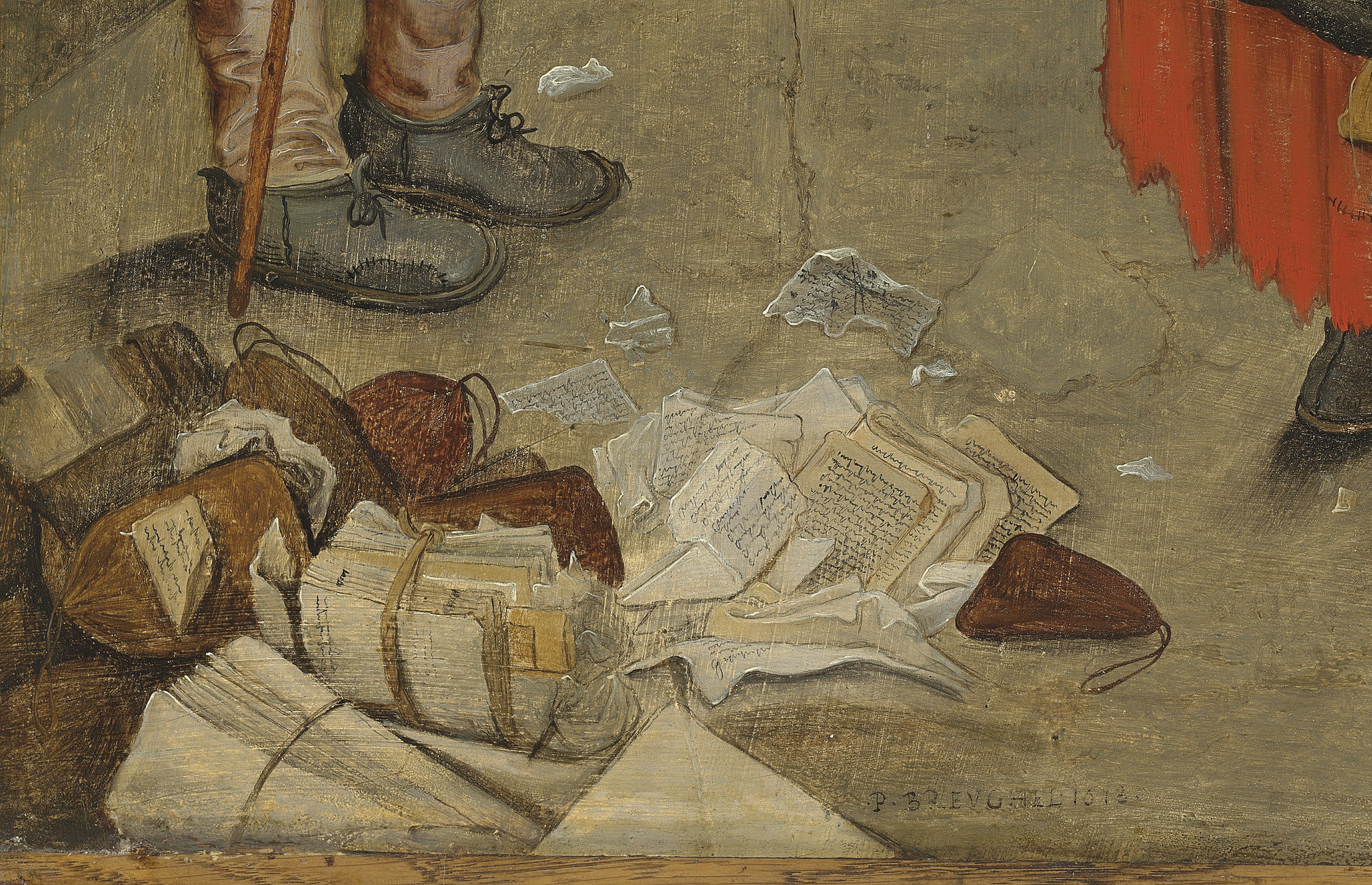 Pieter Brueghel the Younger — Уплата десятины, изображение 5