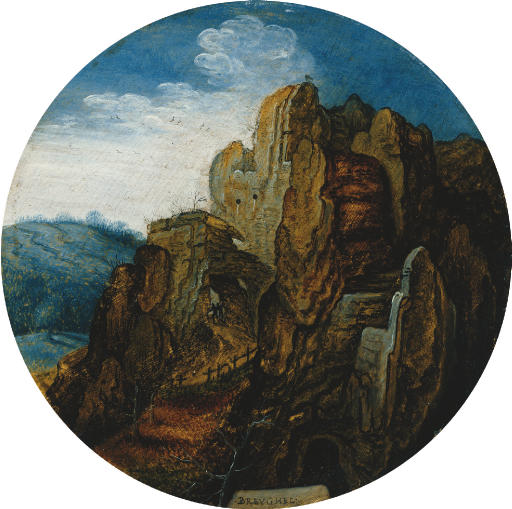 Pieter Brueghel the Younger — Горный пейзаж (La Source)