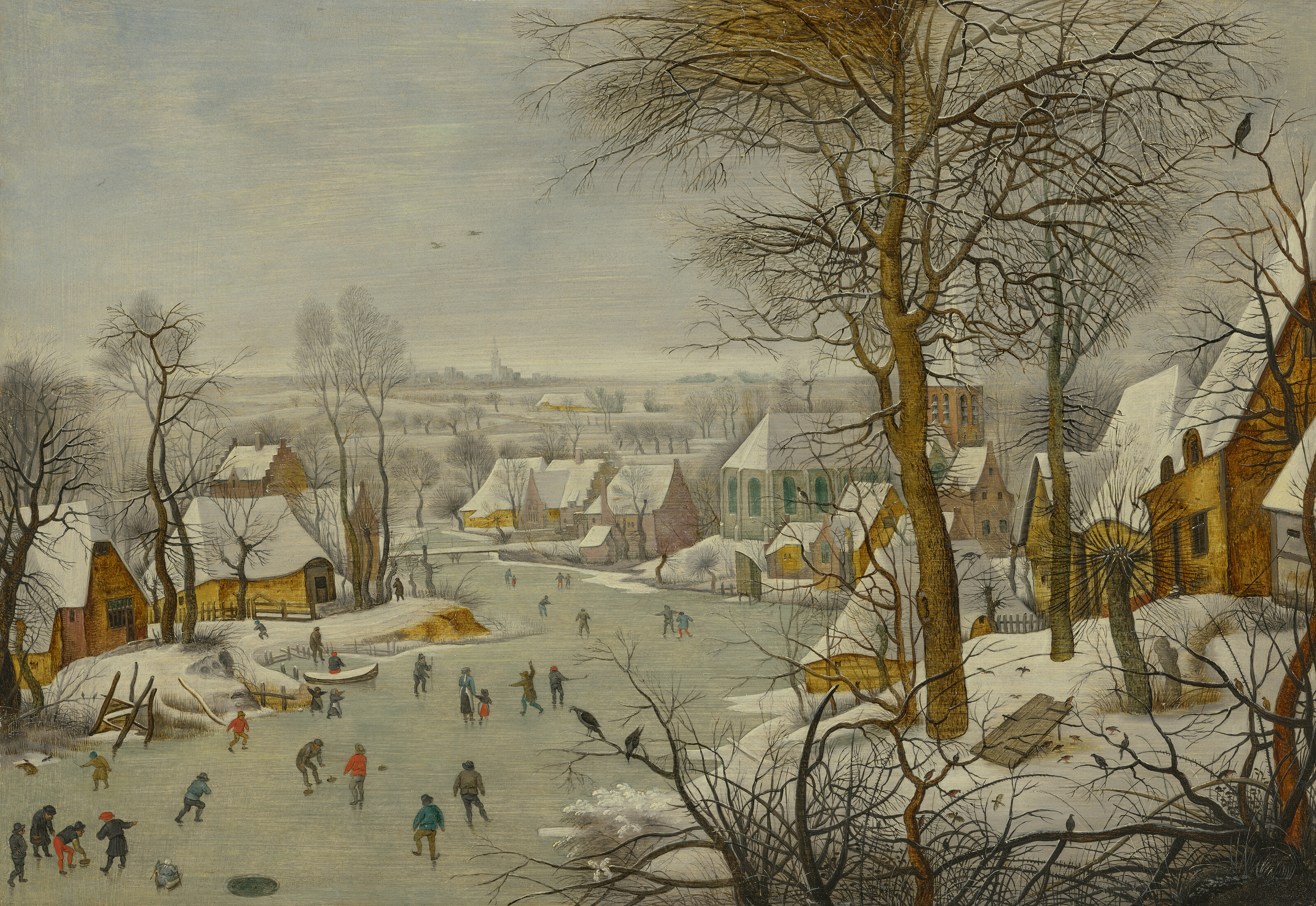 Pieter Brueghel the Younger — Ловушка для птиц