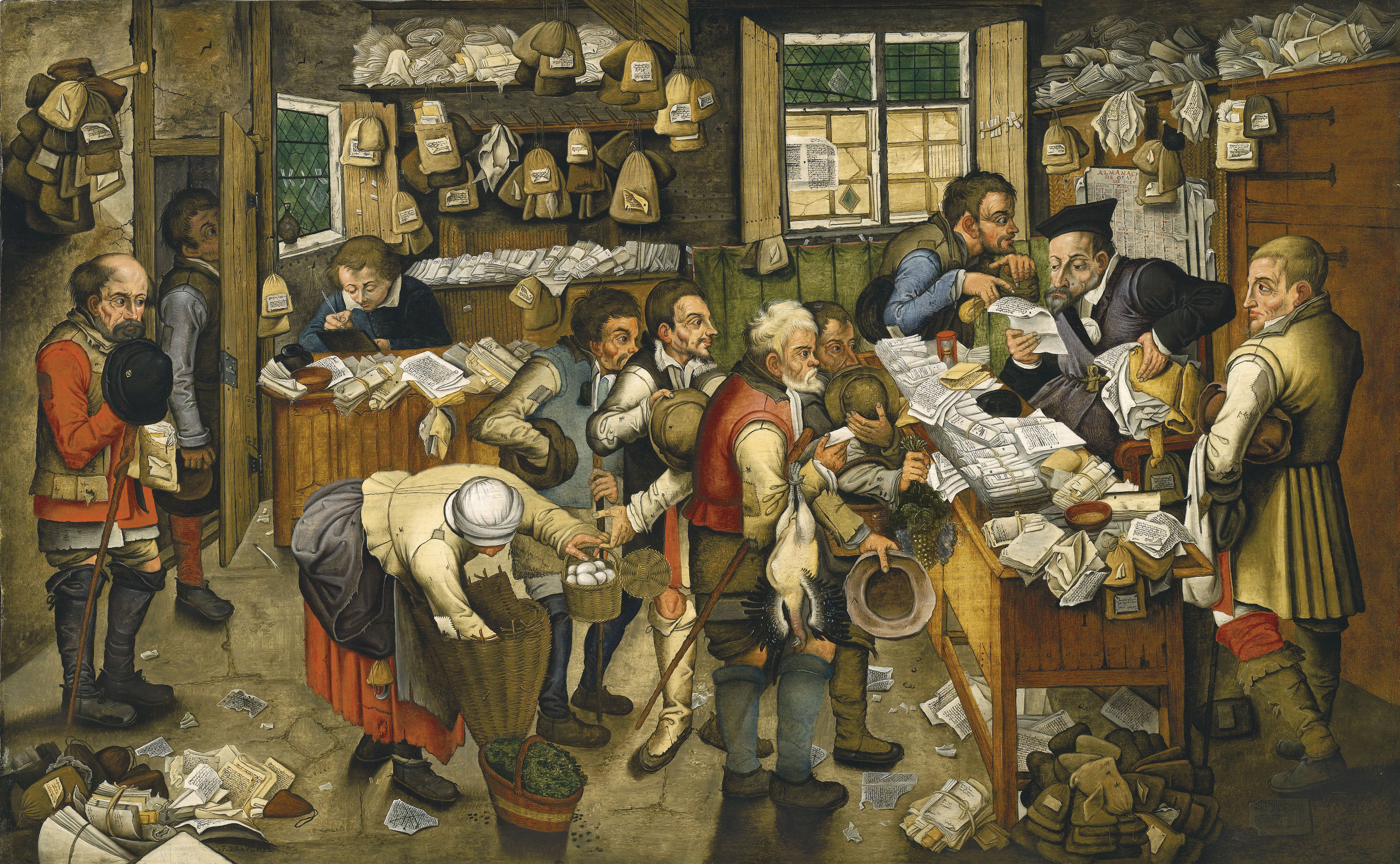 Pieter Brueghel the Younger — Уплата десятины