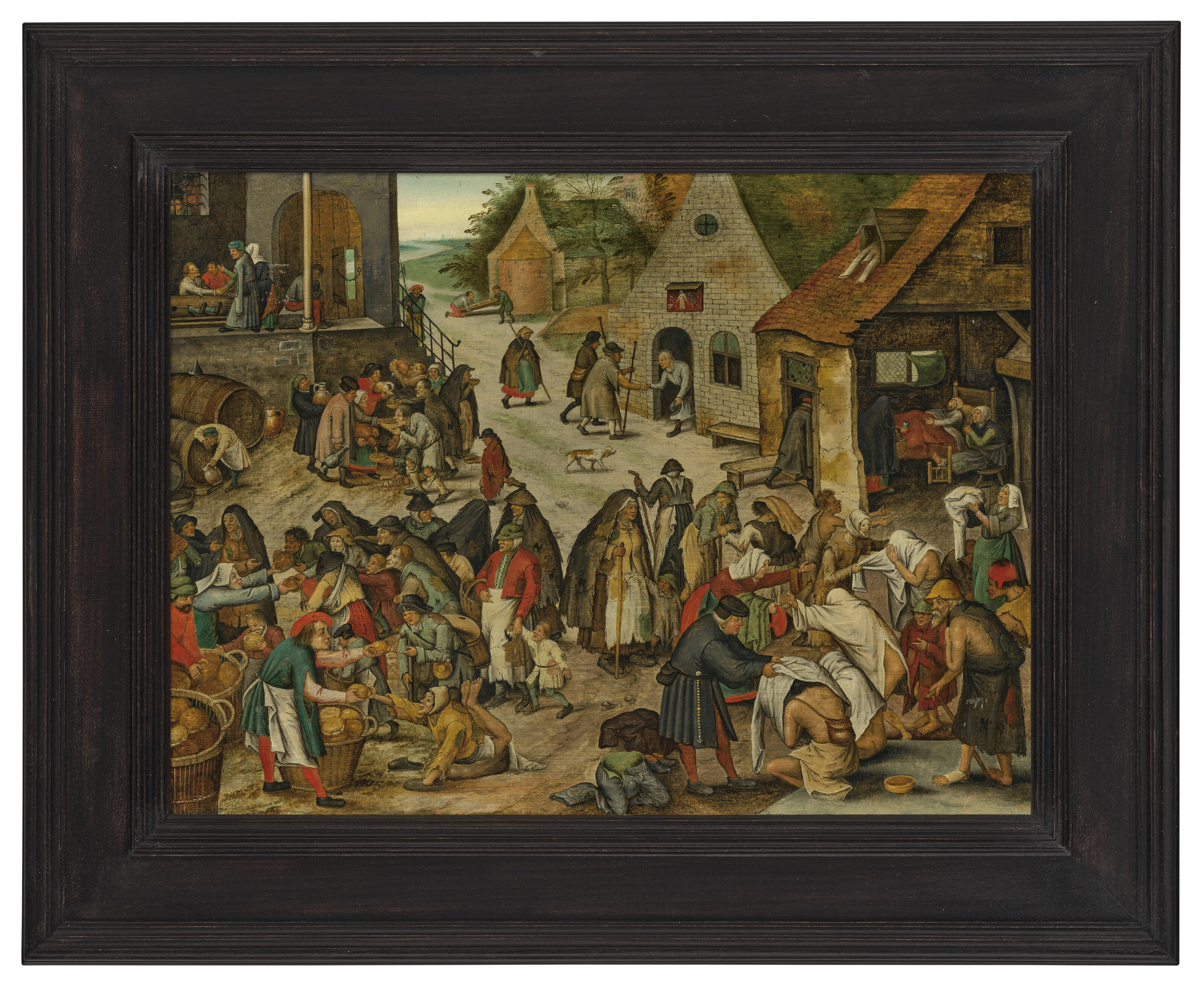 Pieter Brueghel the Younger — Семь актов милосердия, изображение 2