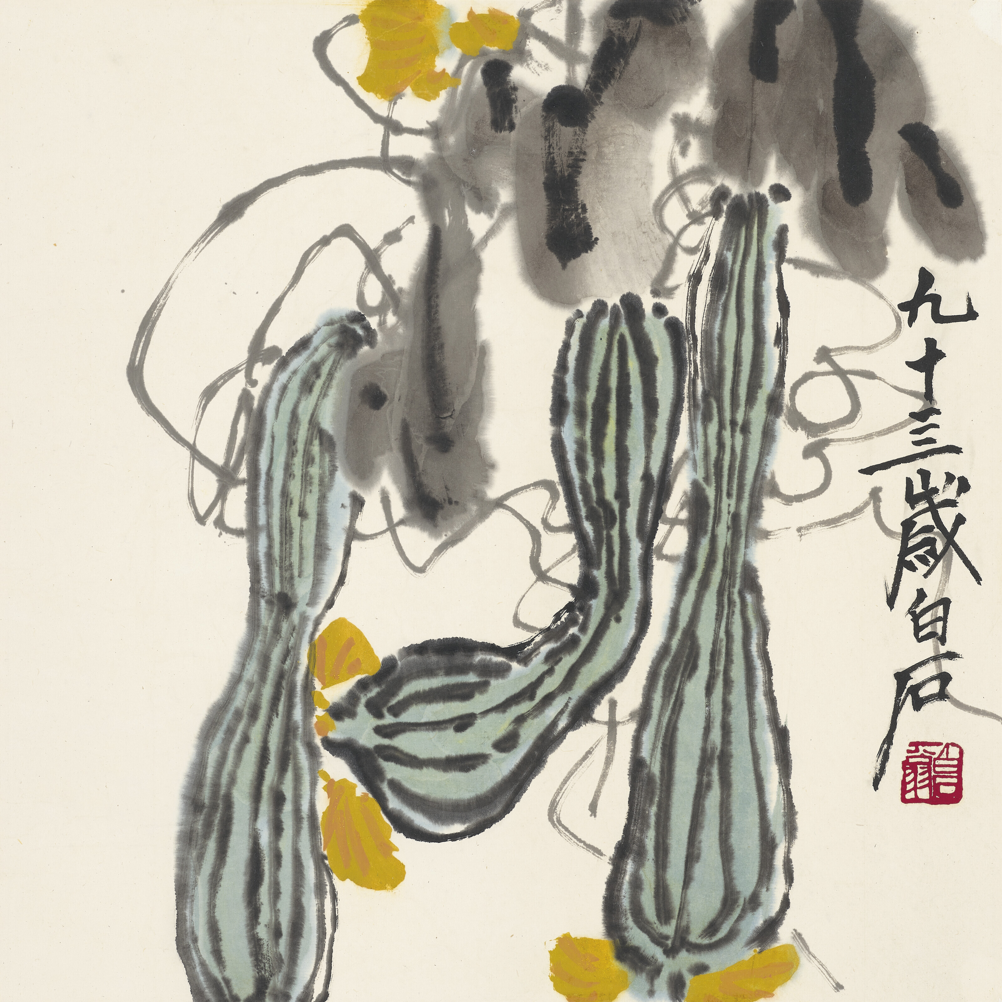 Qi Baishi — Деревенские удовольствия, изображение 11