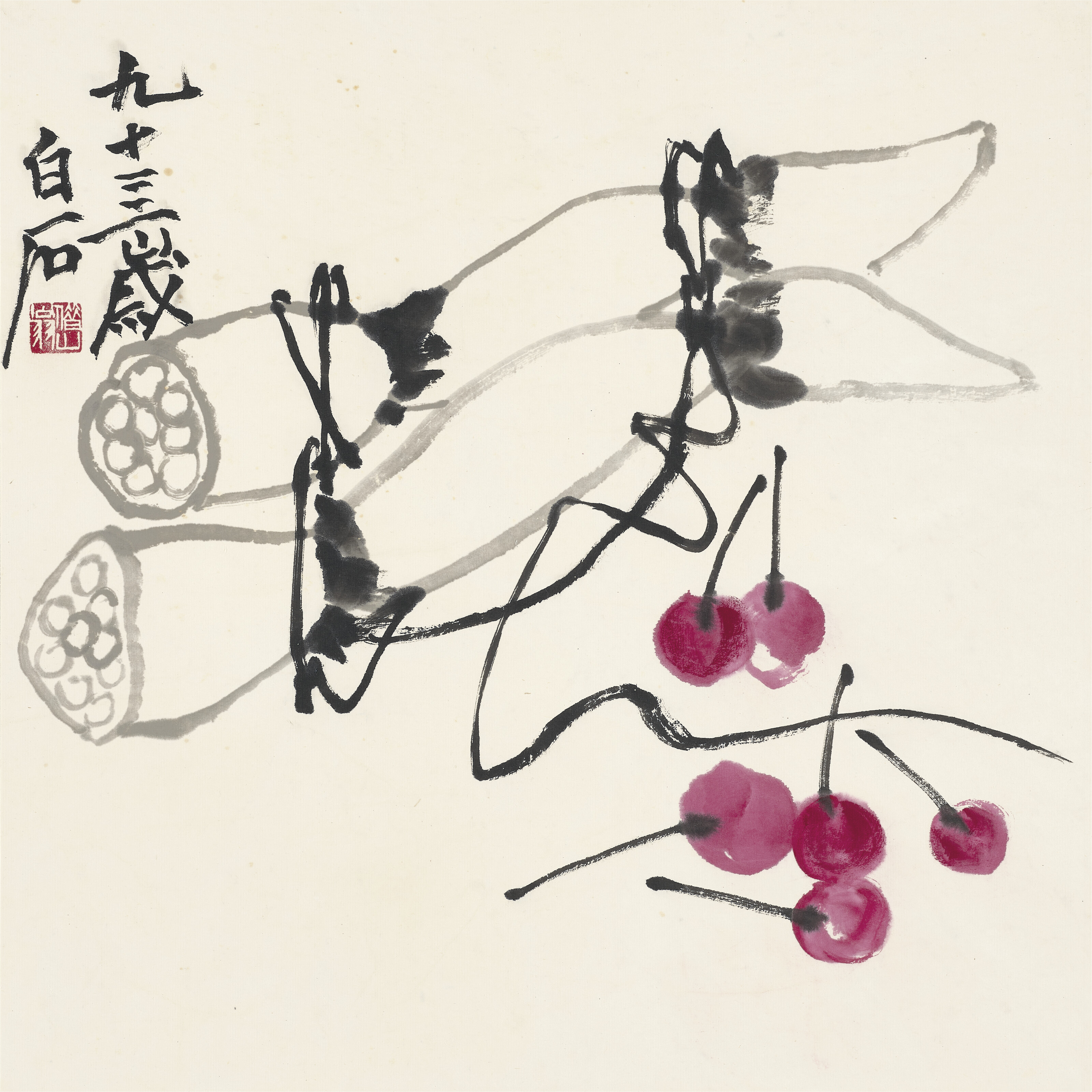 Qi Baishi — Деревенские удовольствия, изображение 19