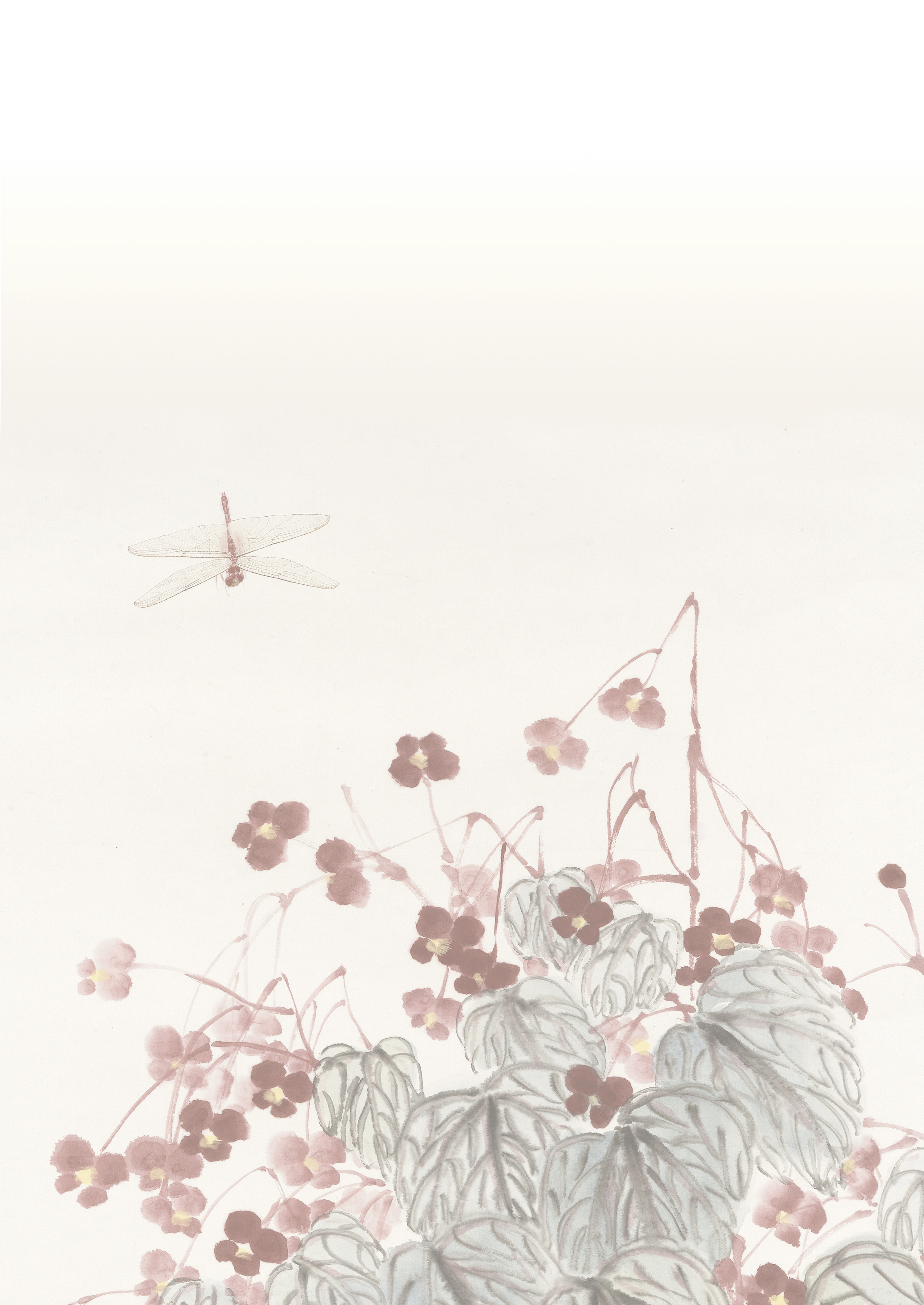 Qi Baishi — Цветы и насекомые, изображение 3