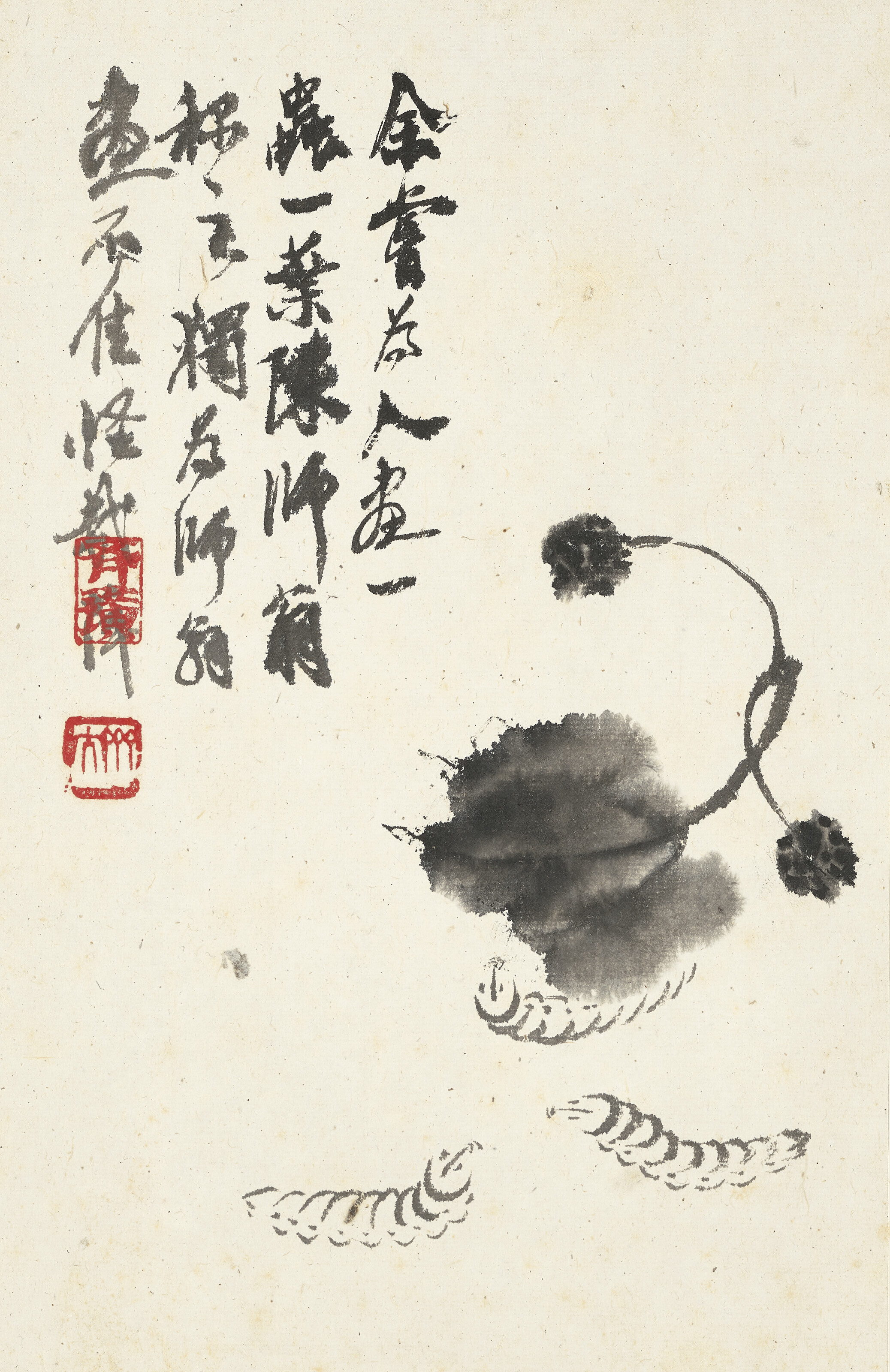 Qi Baishi — Цветы и насекомые, изображение 2