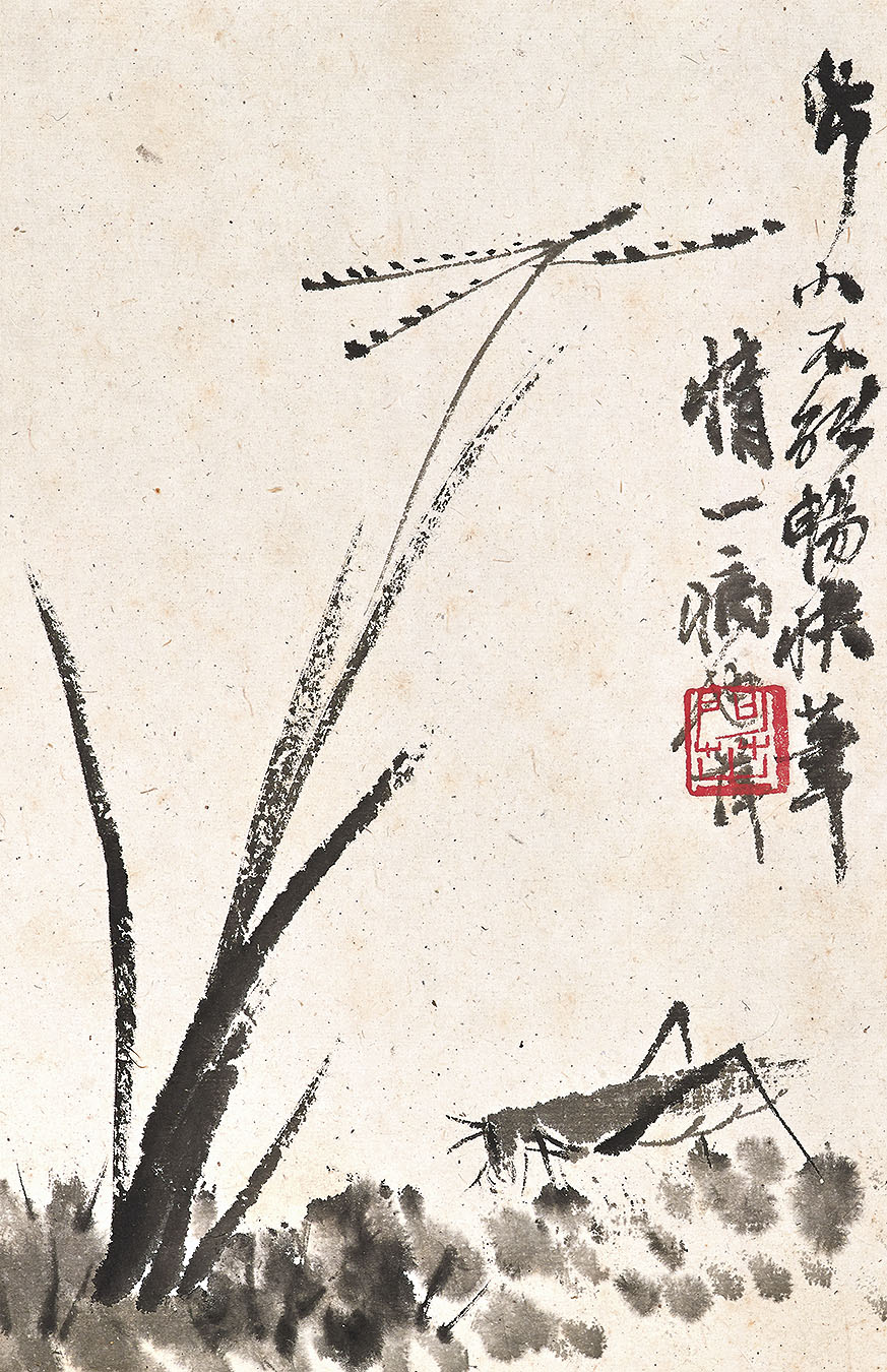 Qi Baishi — Цветы и насекомые, изображение 4
