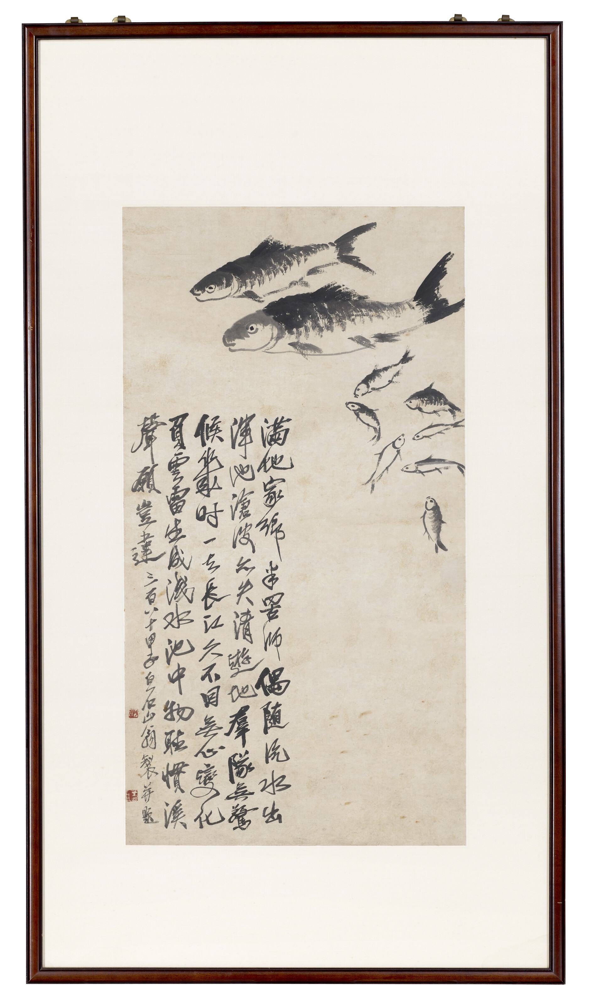 Qi Baishi — Рыба, изображение 2