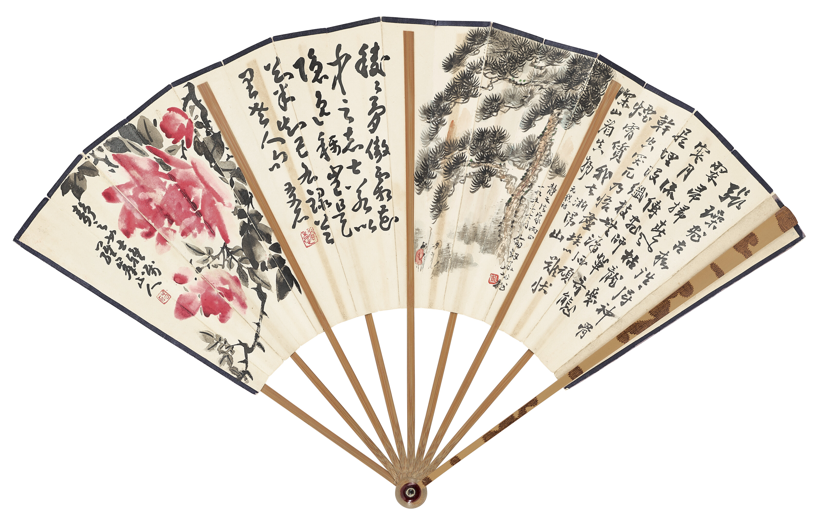 Qi Baishi — Различные сюжеты и каллиграфия, изображение 2