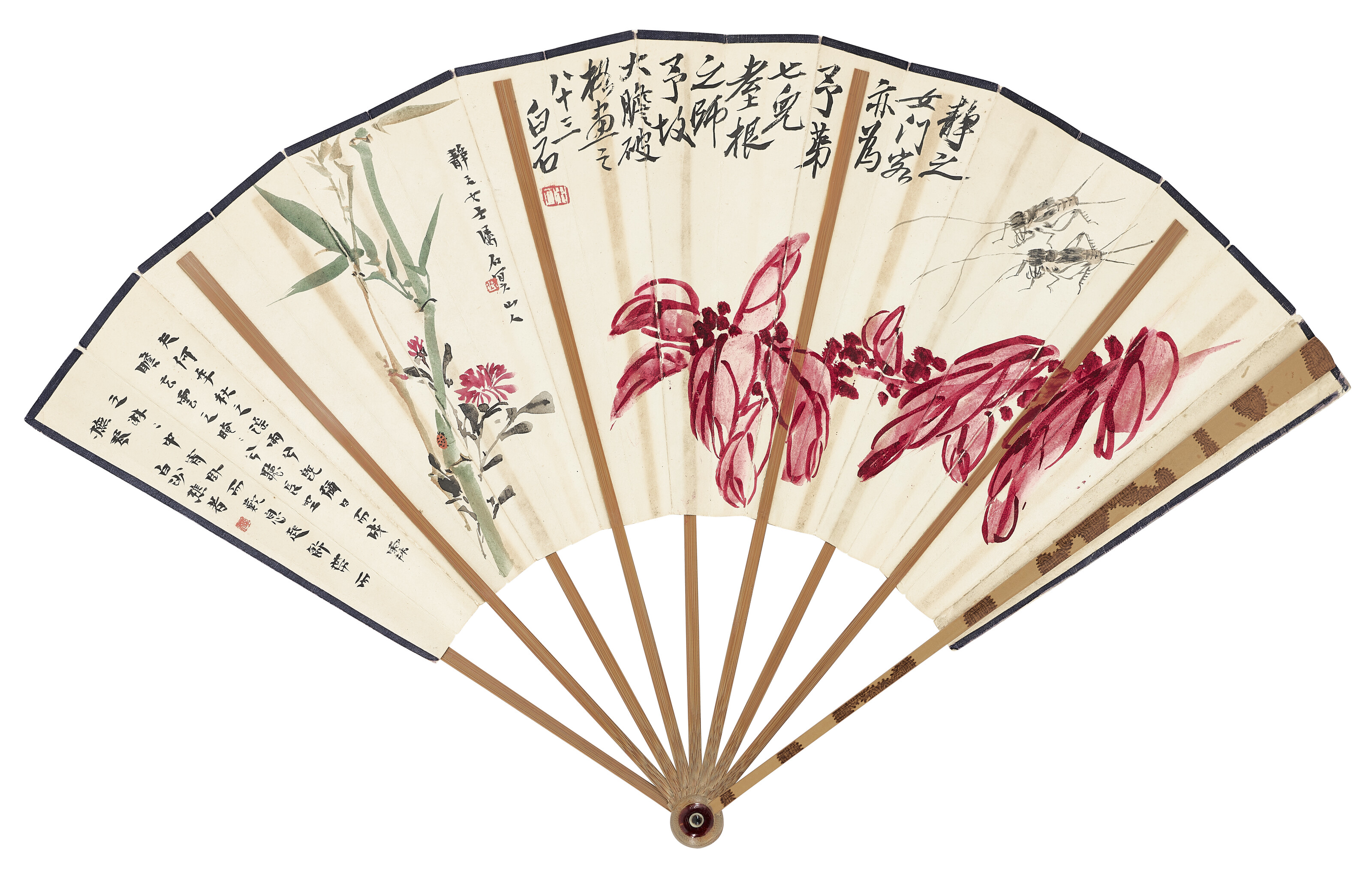 Qi Baishi — Различные сюжеты и каллиграфия, изображение 3