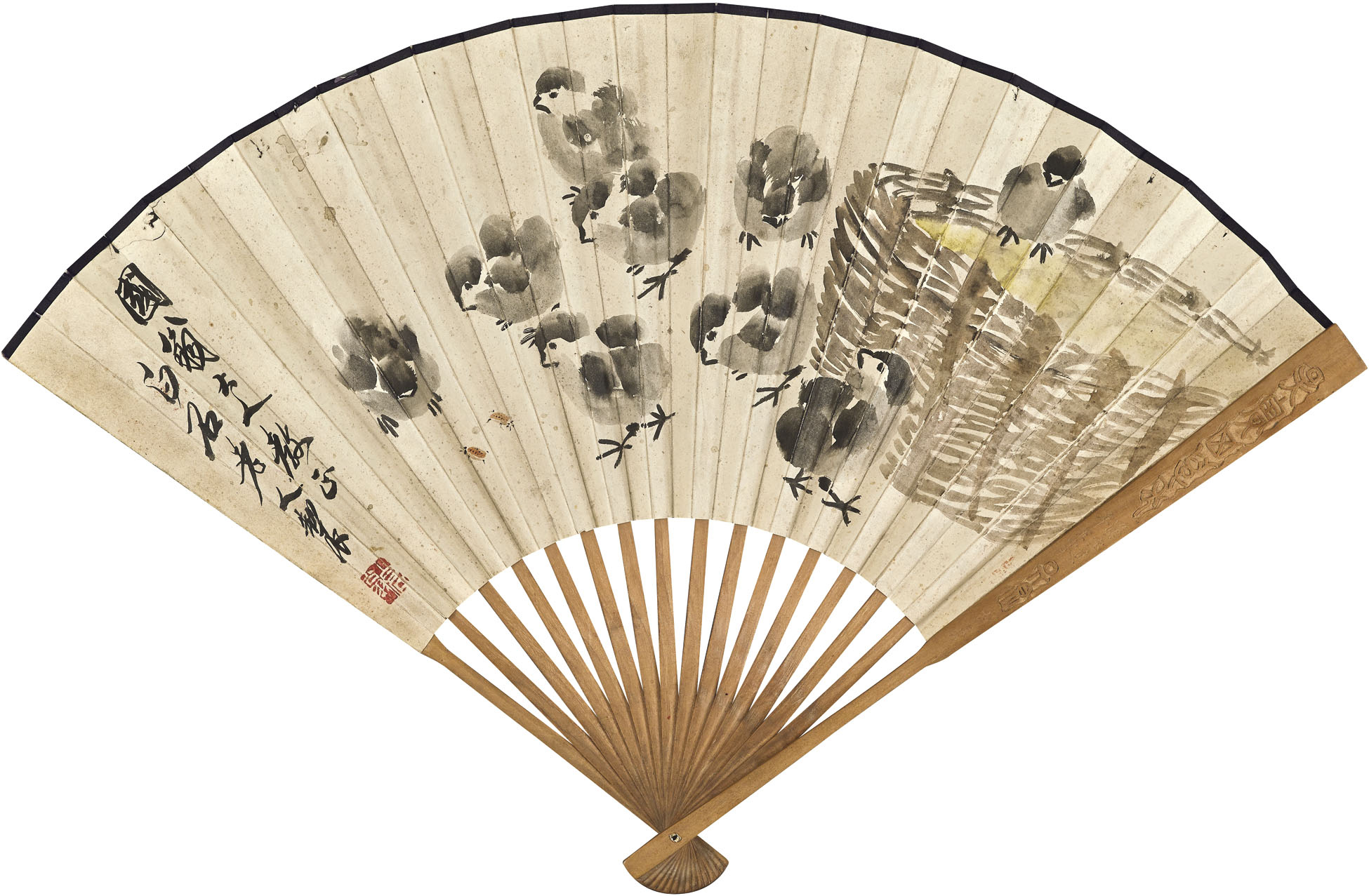 Qi Baishi — Птенцы, изображение 2