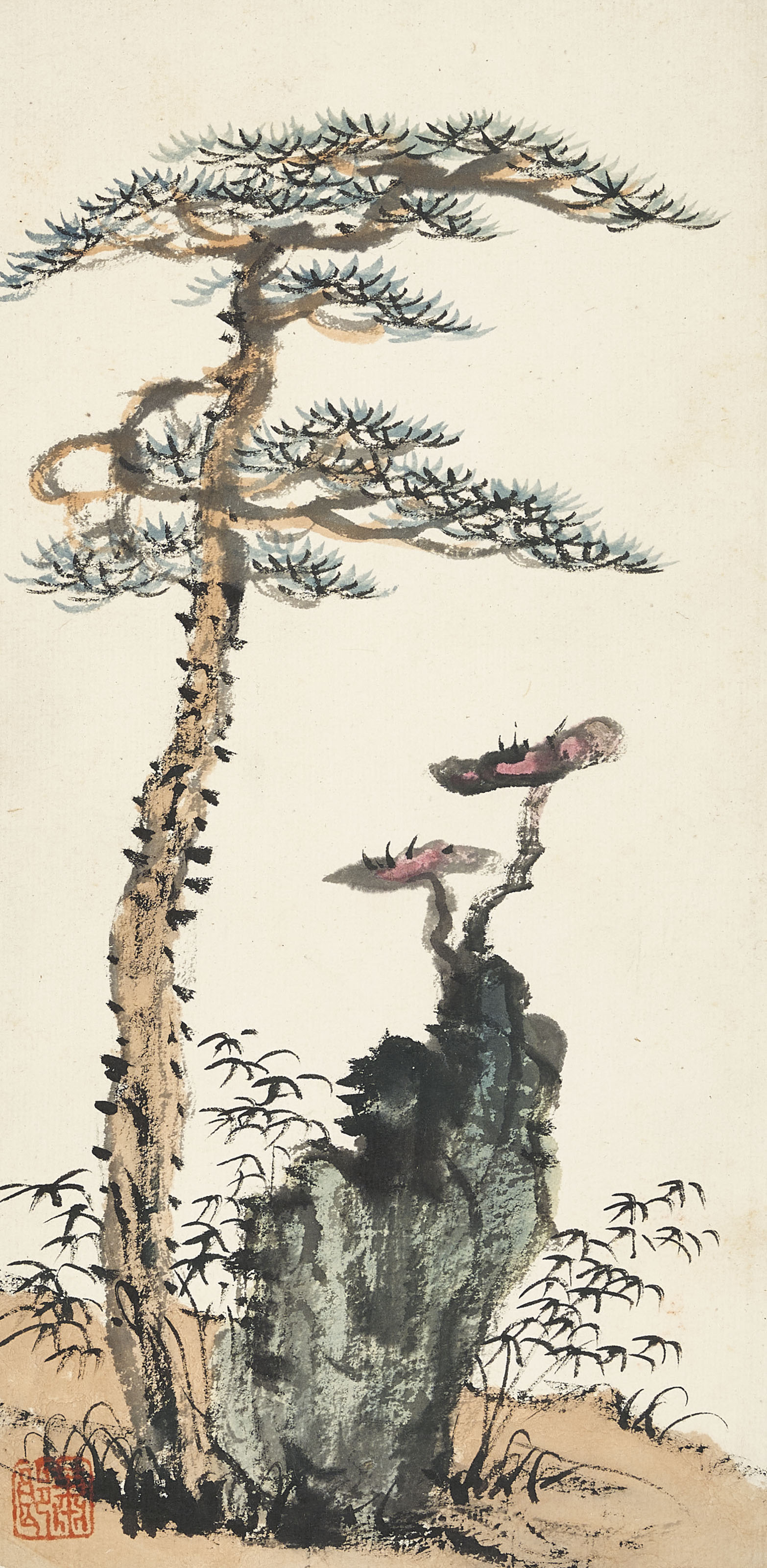 Qi Baishi — Альбом пейзажных картин, изображение 16