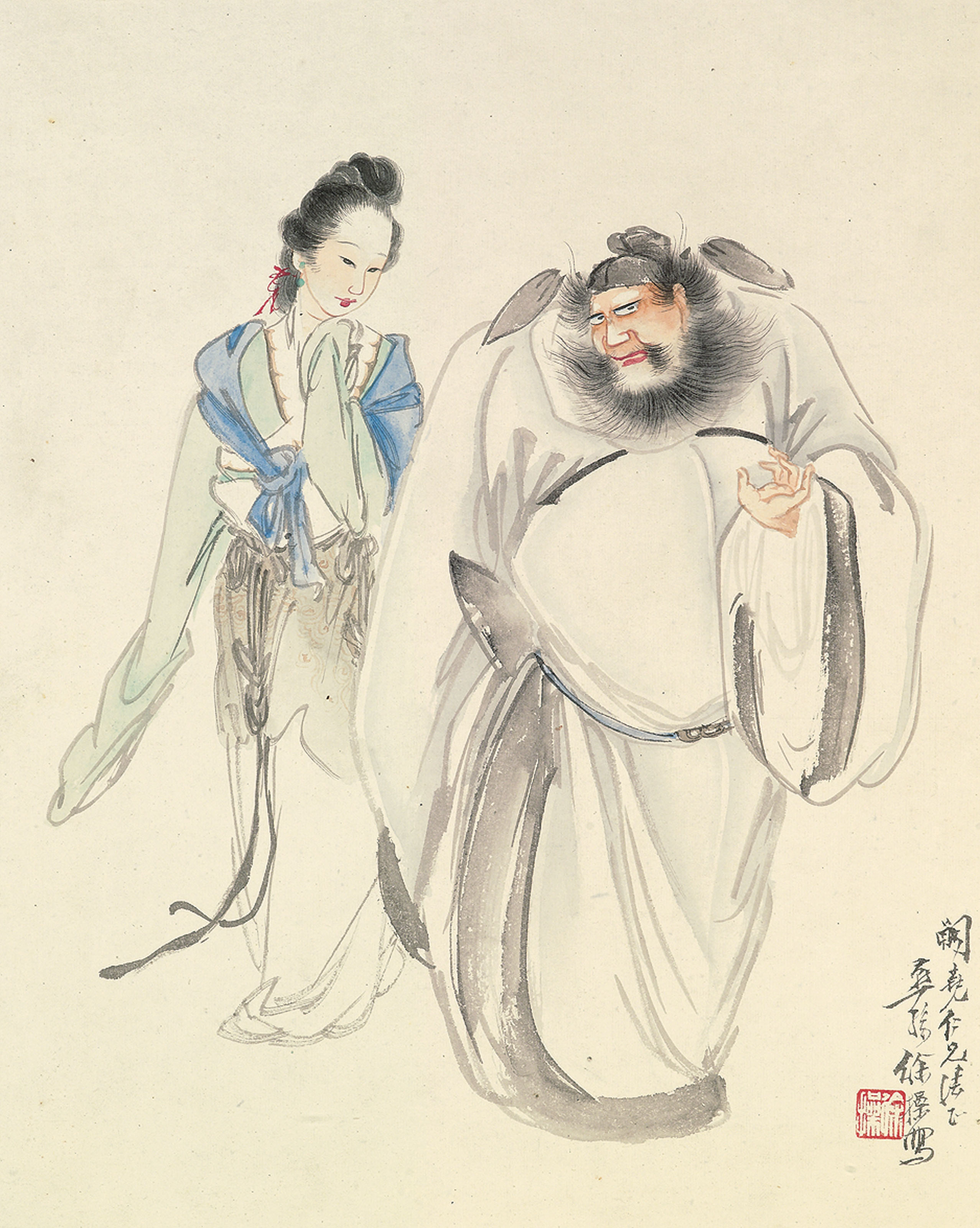 Qi Baishi — Развлечения на досуге, изображение 12