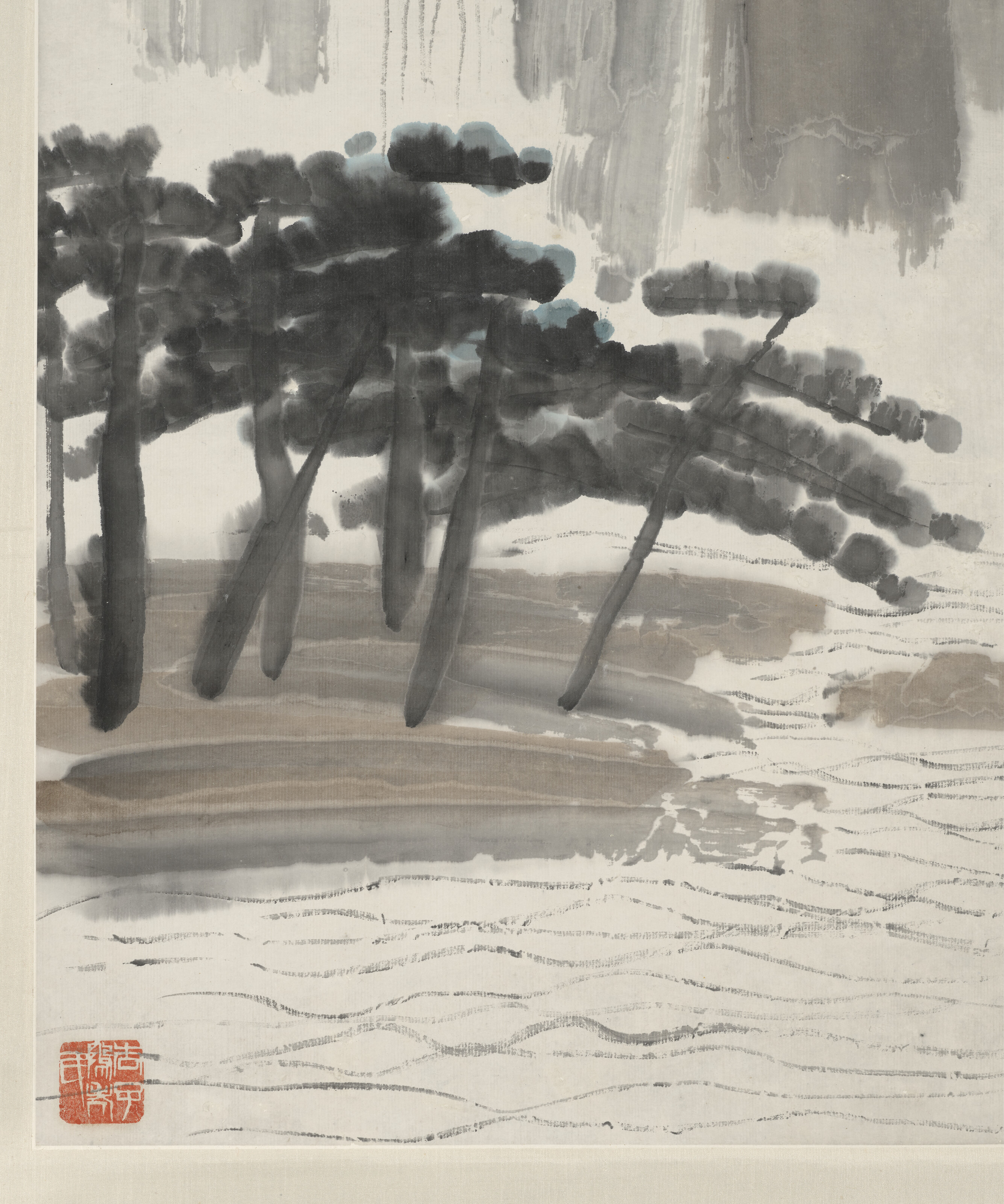 Qi Baishi — ГОРЫ ЮЙСЯ И ЛЯНЬХУА, изображение 3