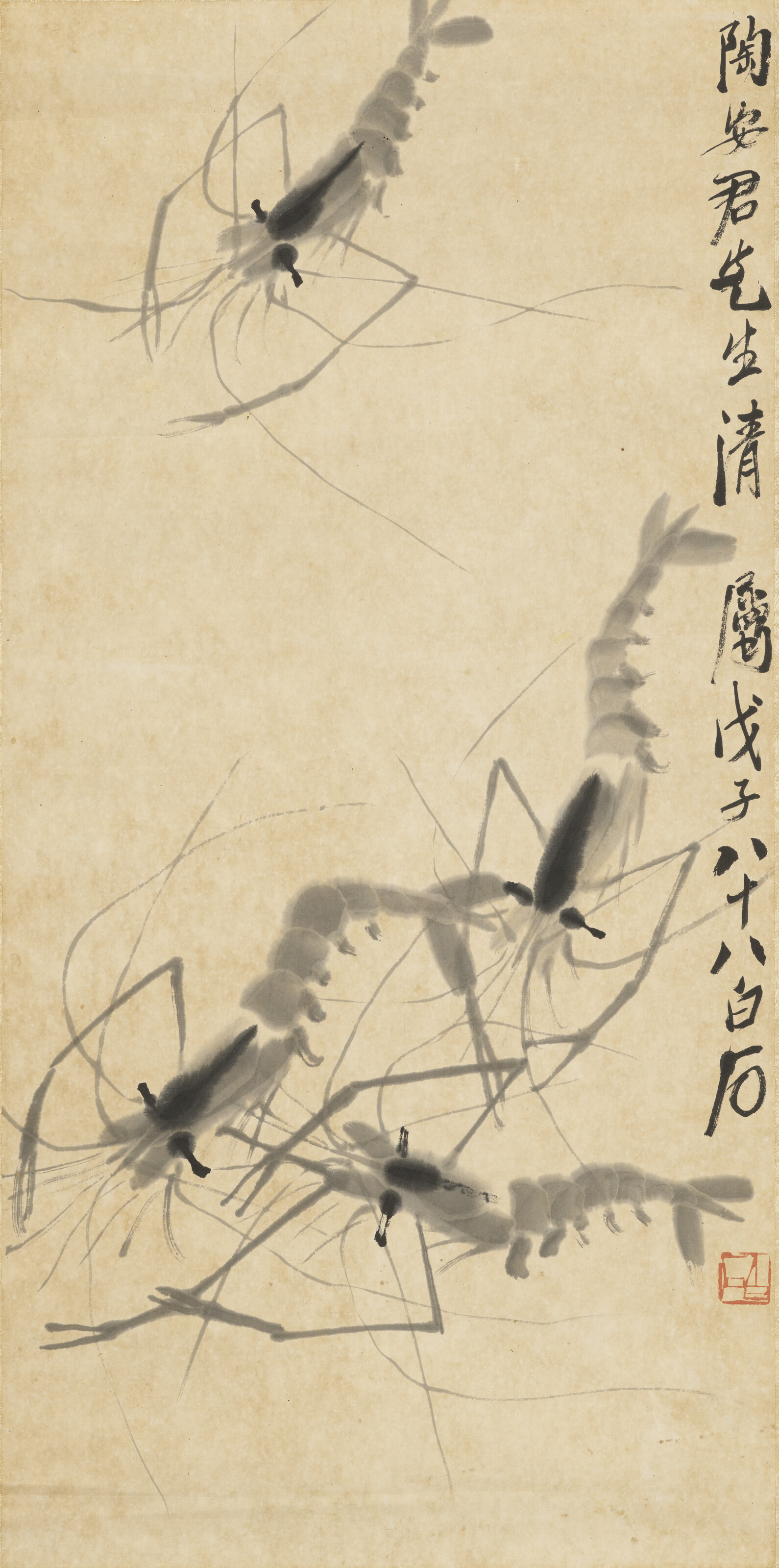 Qi Baishi — Щели, изображение 3