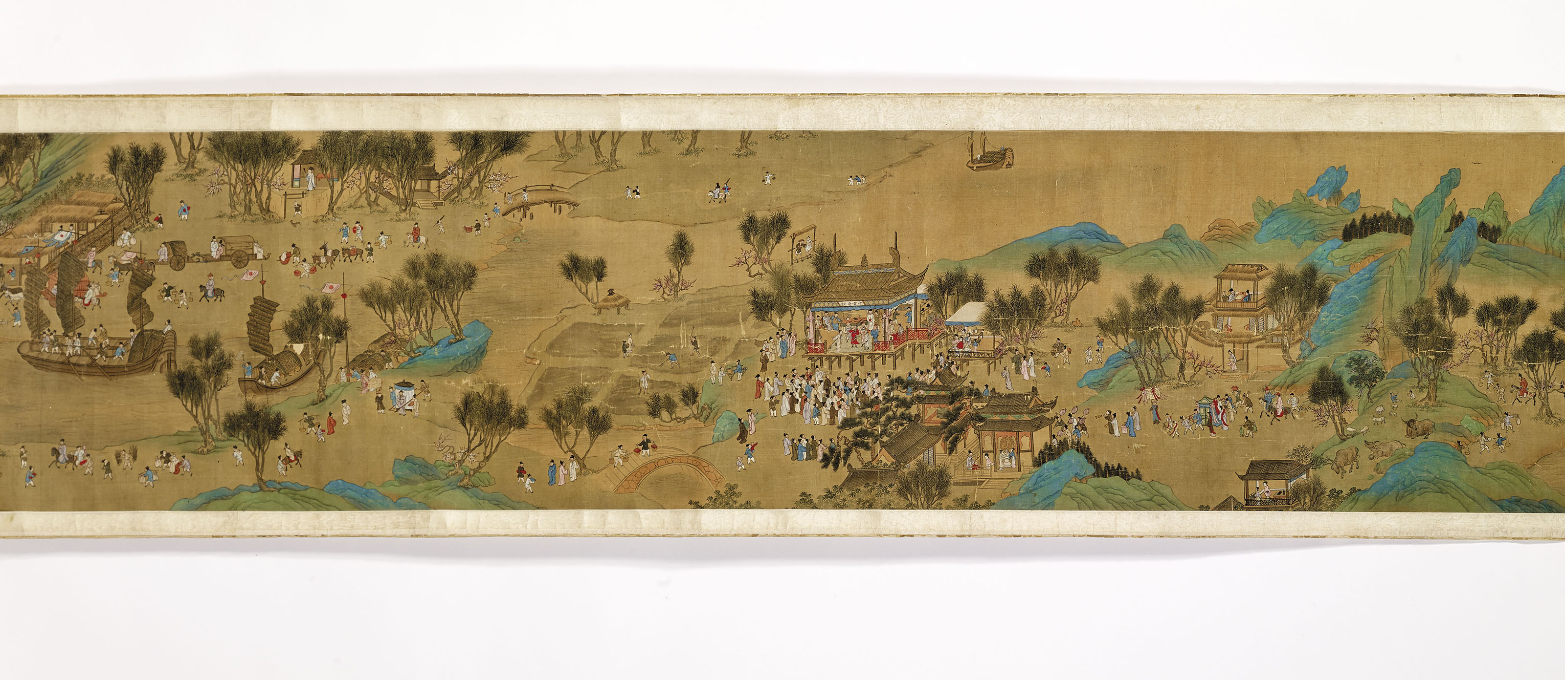 Qiu Ying — Набережная на волнах, день рождения чистого Люмьера, изображение 2
