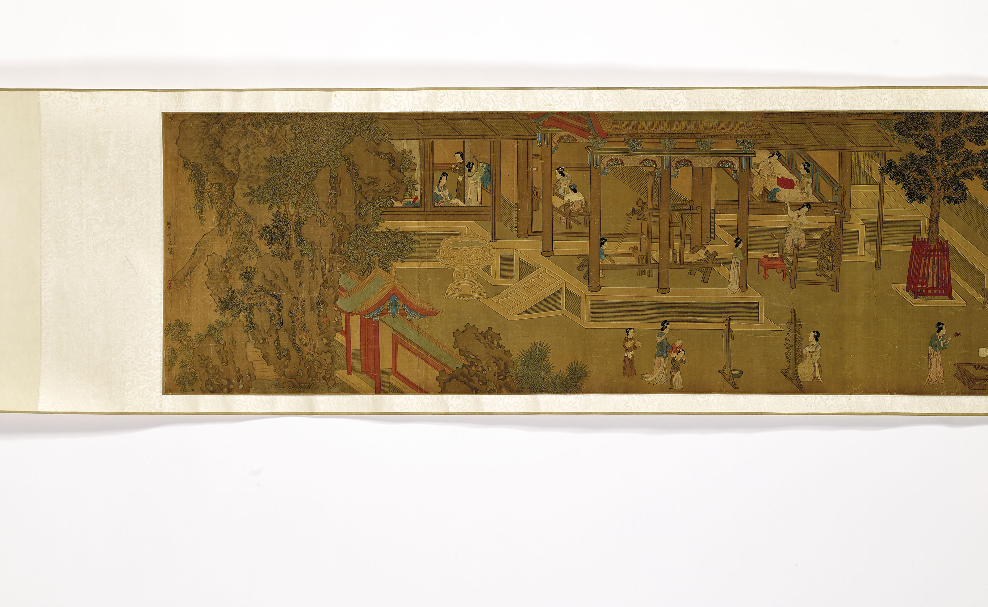 Qiu Ying — Вечернее производство, изображение 4