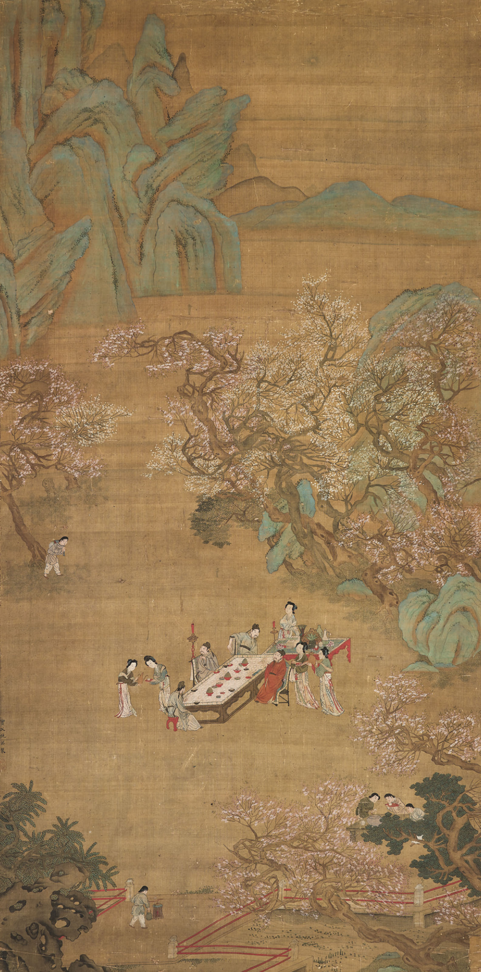 Qiu Ying — Весенний сбор