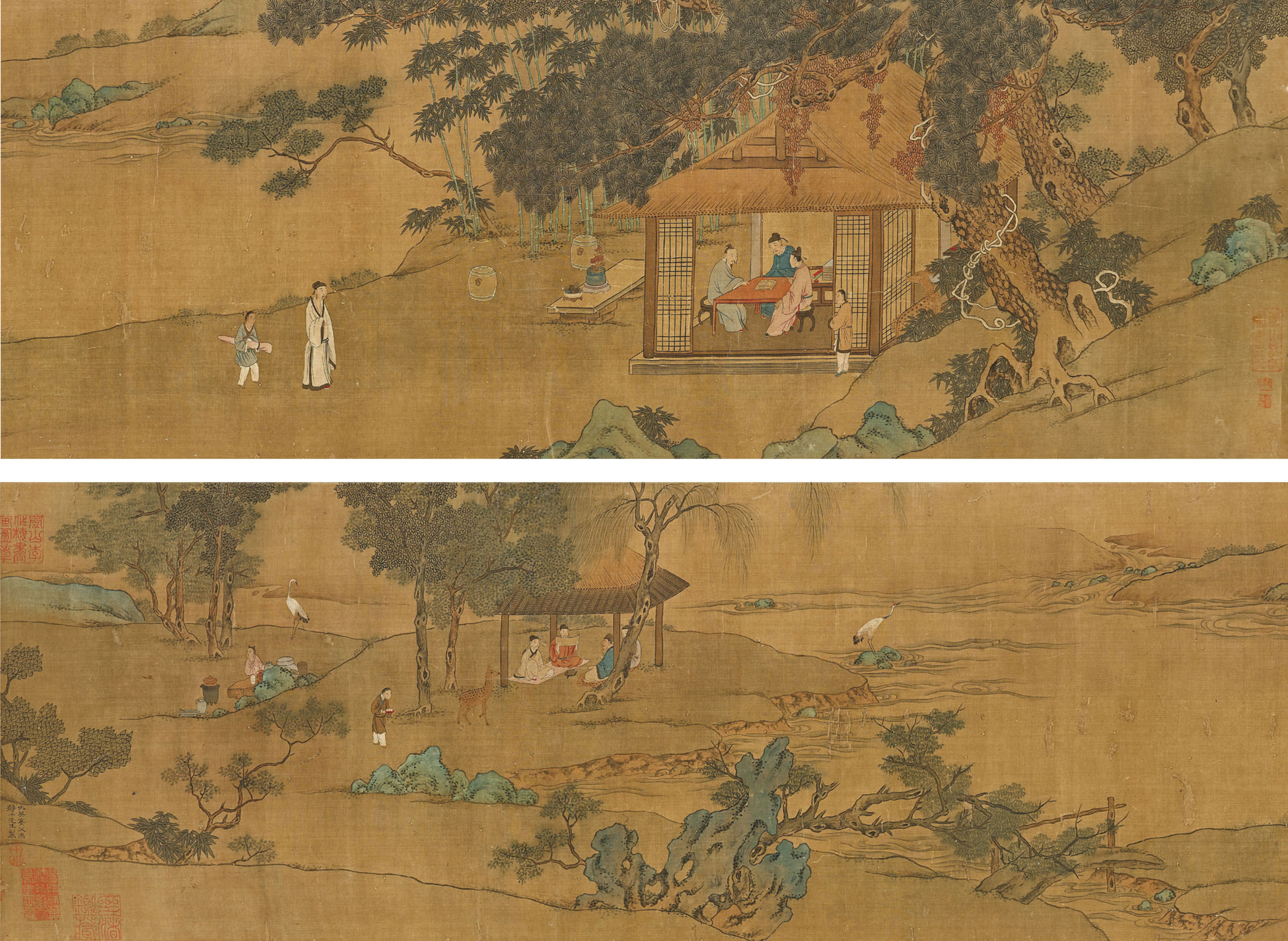 Qiu Ying — Собрание в Западном саду