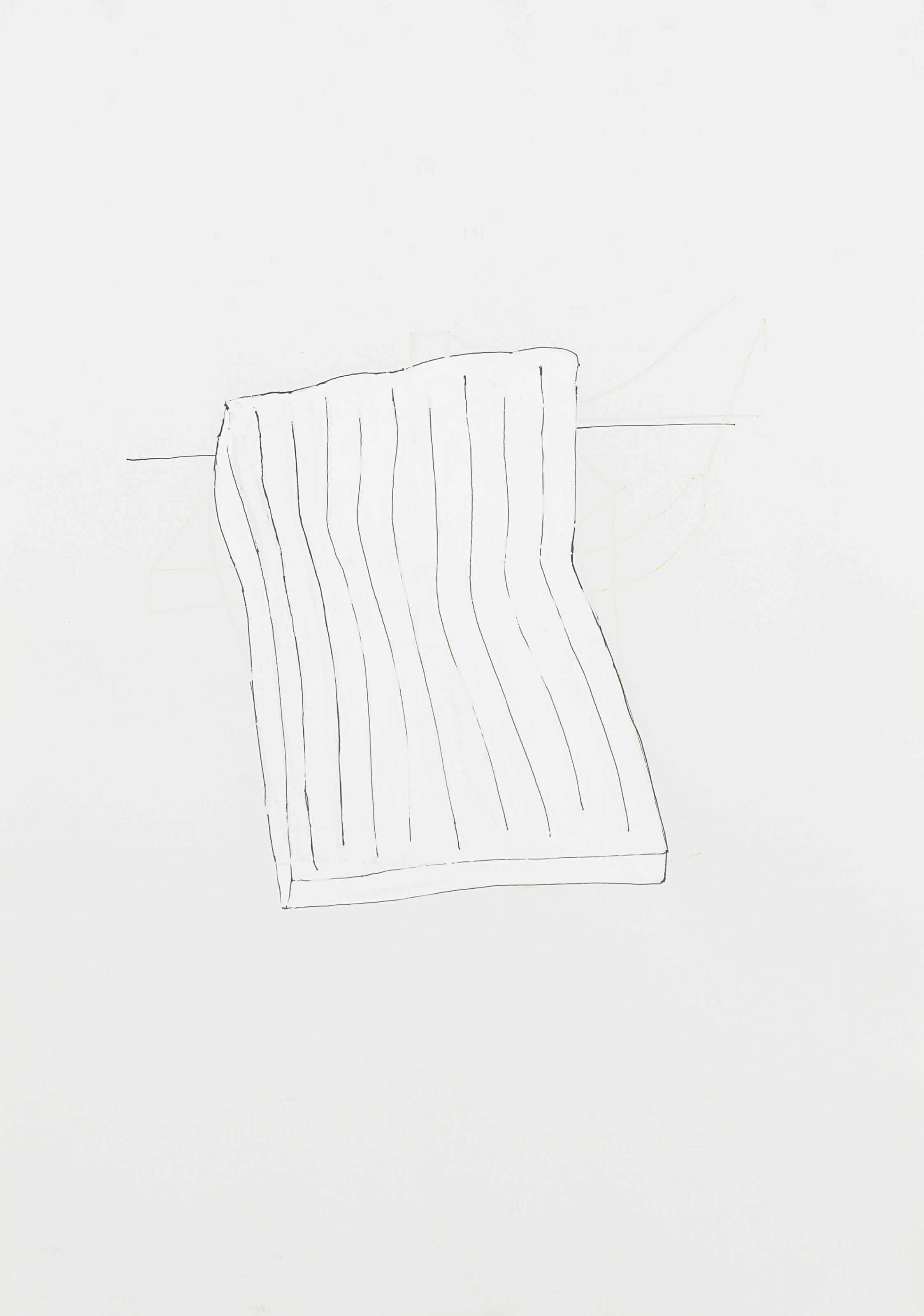 Rachel Whiteread — Без названия (Белая кровать)