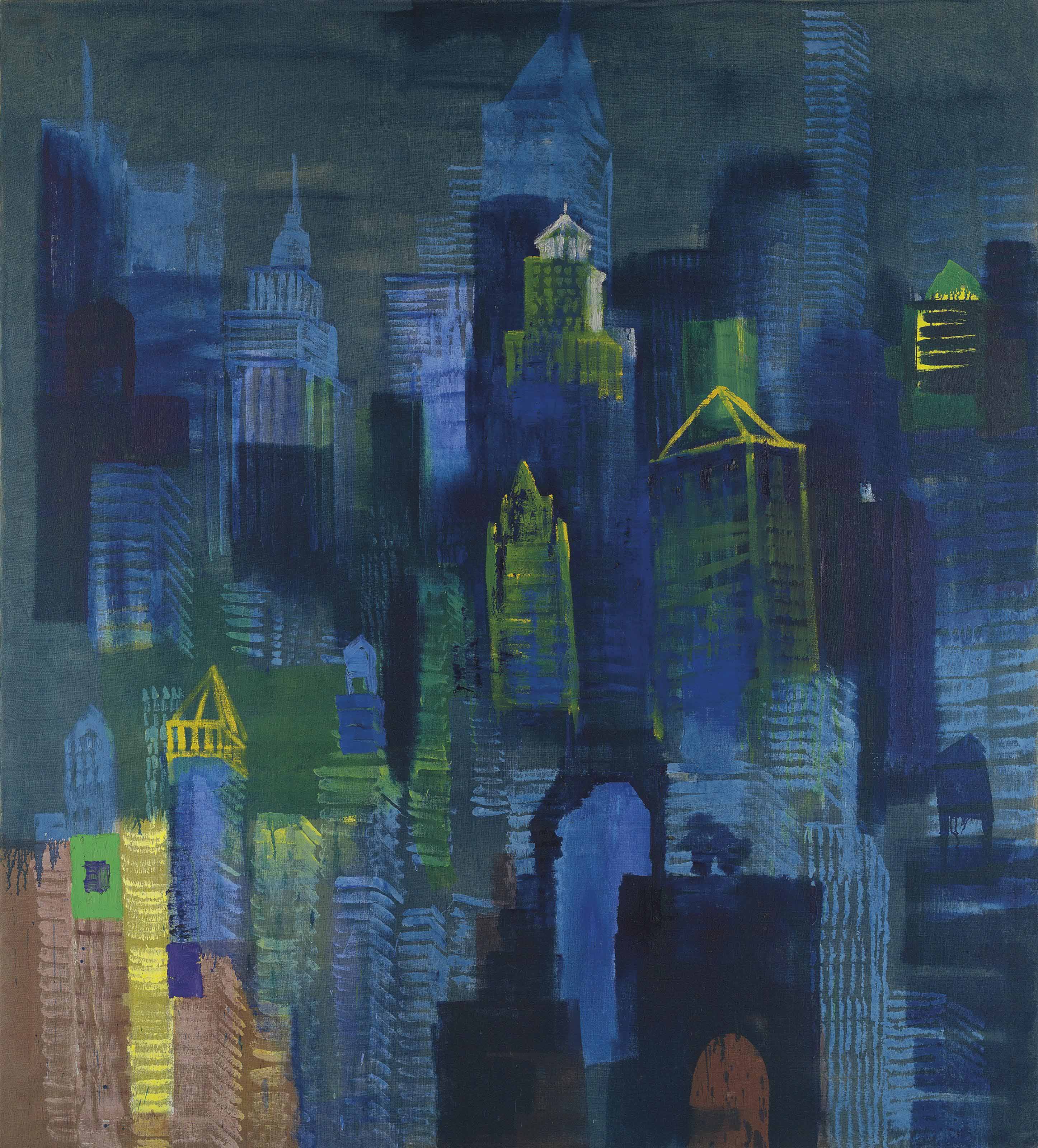 Rainer Fetting — Представьте себе Нью-Йорк