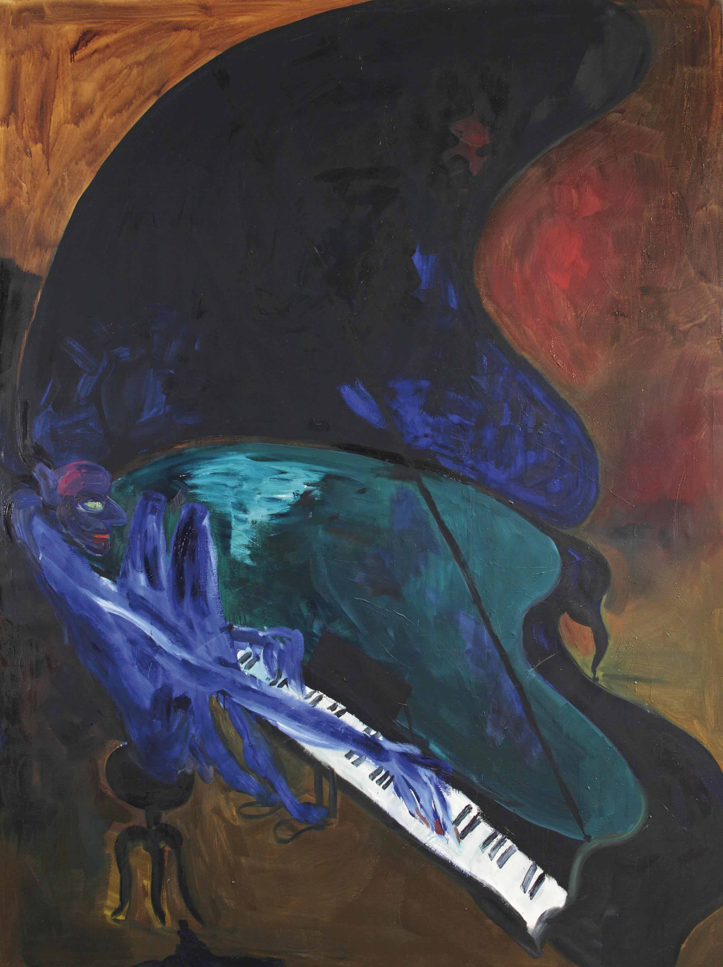 Rainer Fetting — Эд Мубуту II
