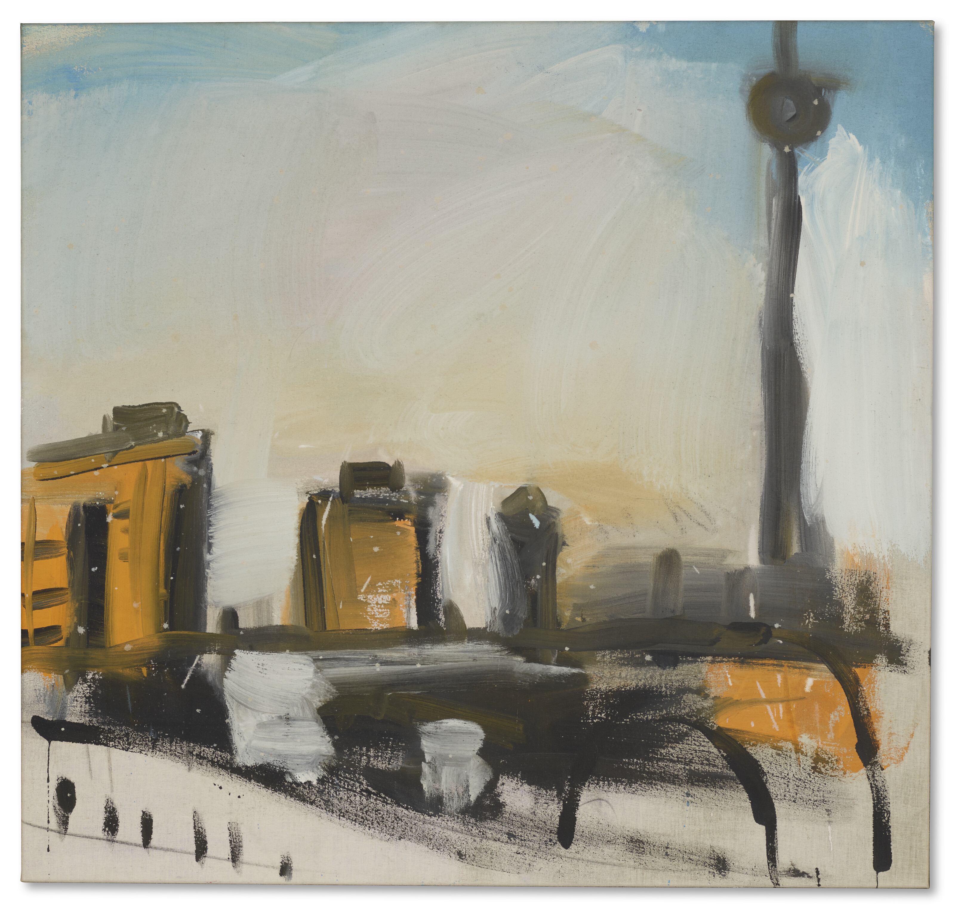 Rainer Fetting — Мауэр и Ферншехтурм