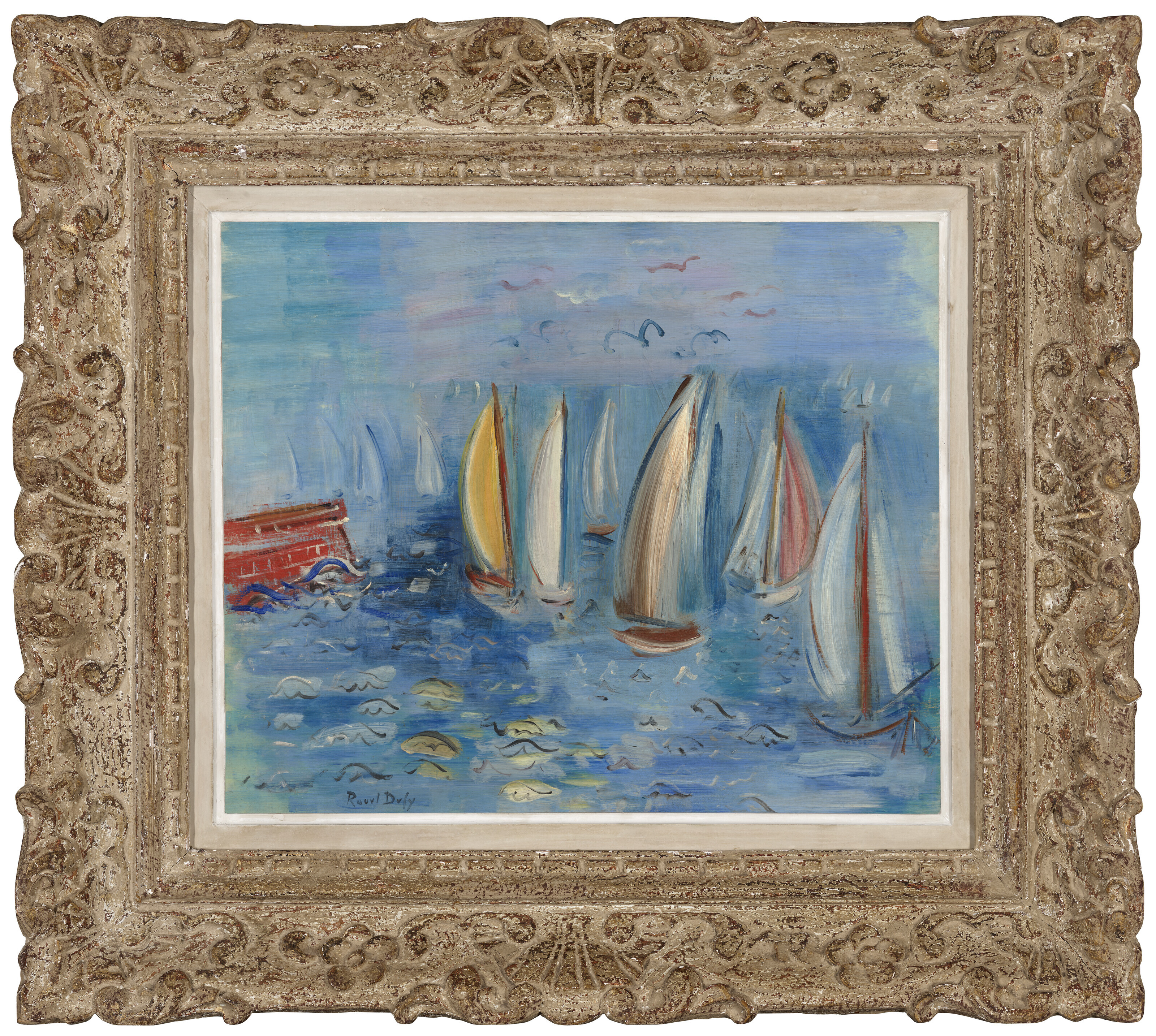 Raoul Dufy — Блюда в стиле красного моря в Гавре, изображение 2