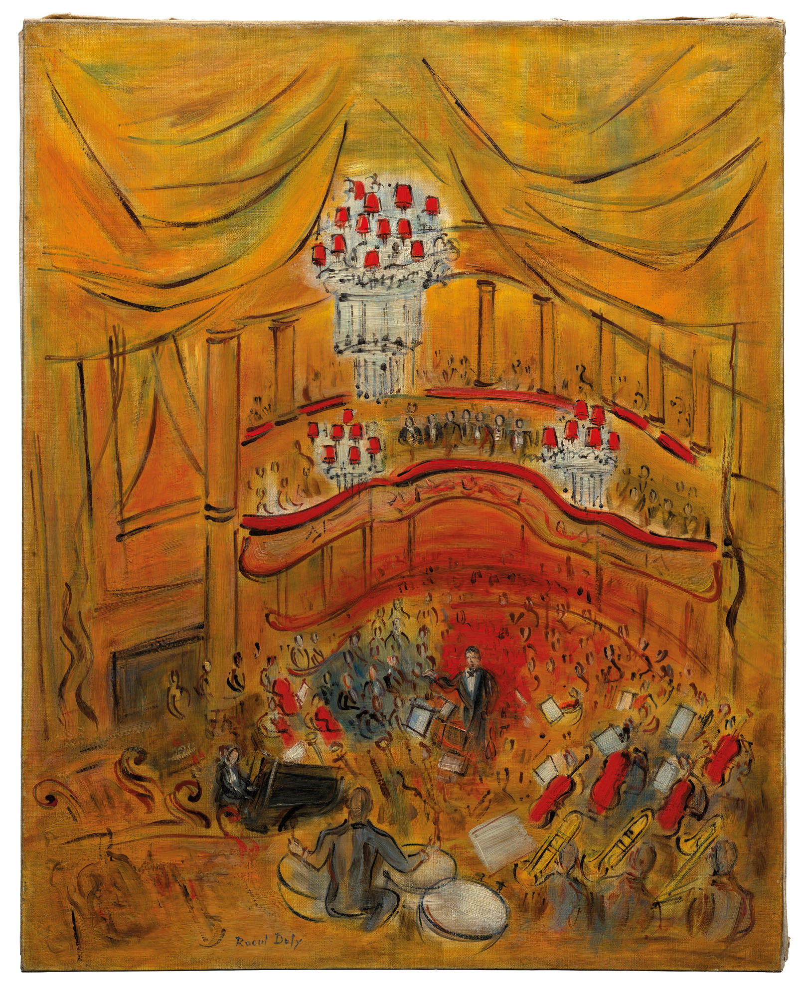 Raoul Dufy — Большой оркестр, изображение 2