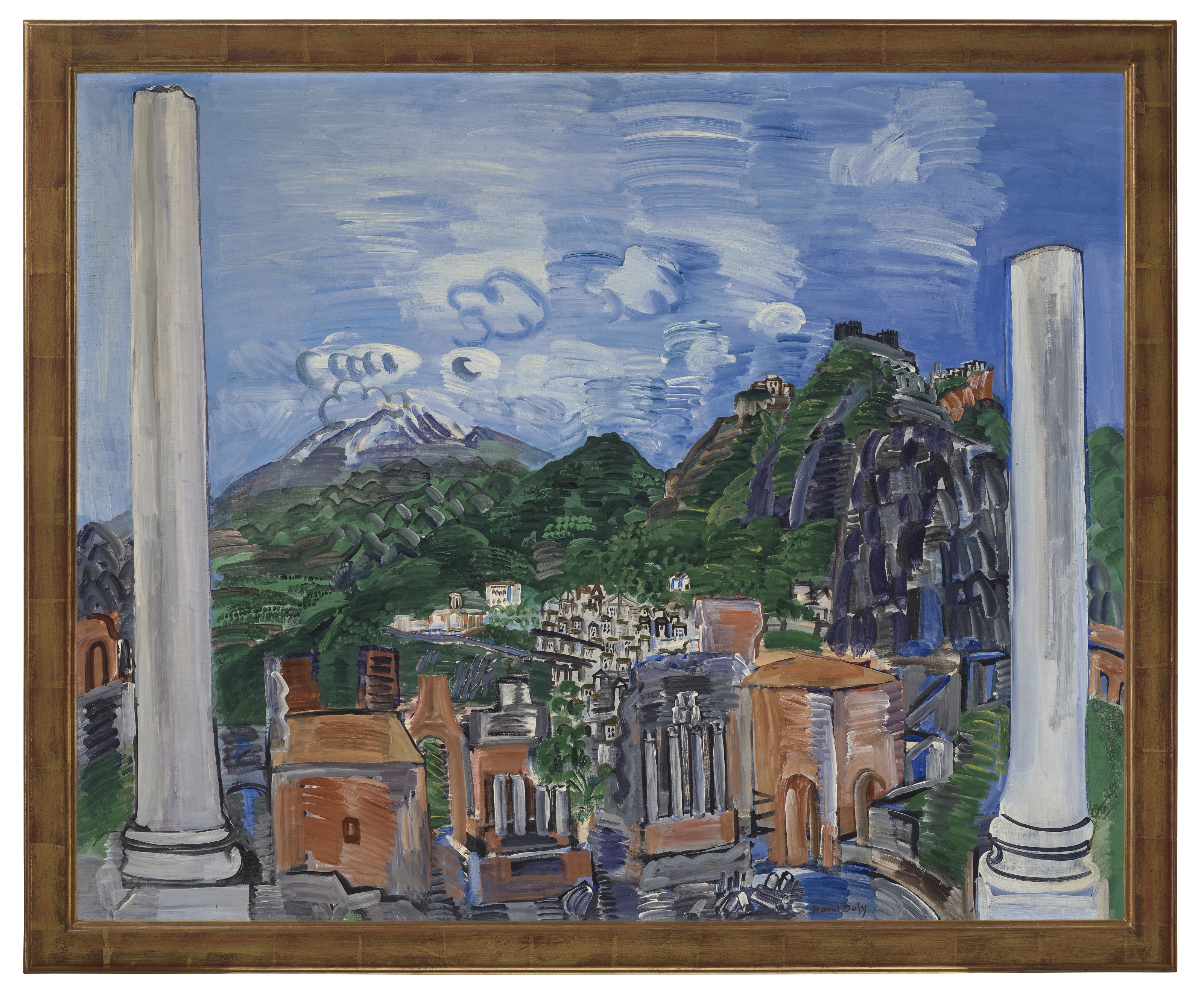 Raoul Dufy — Старинный театр Таормины, изображение 2