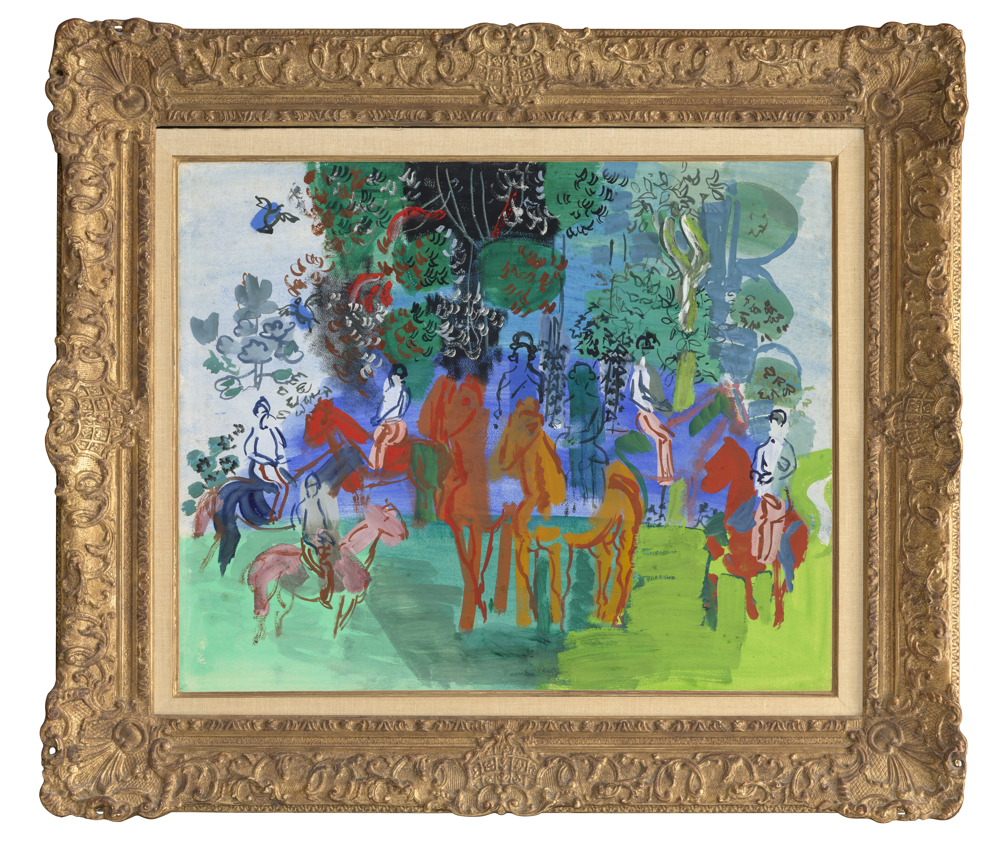 Raoul Dufy — Кавалеры су-буа, изображение 4