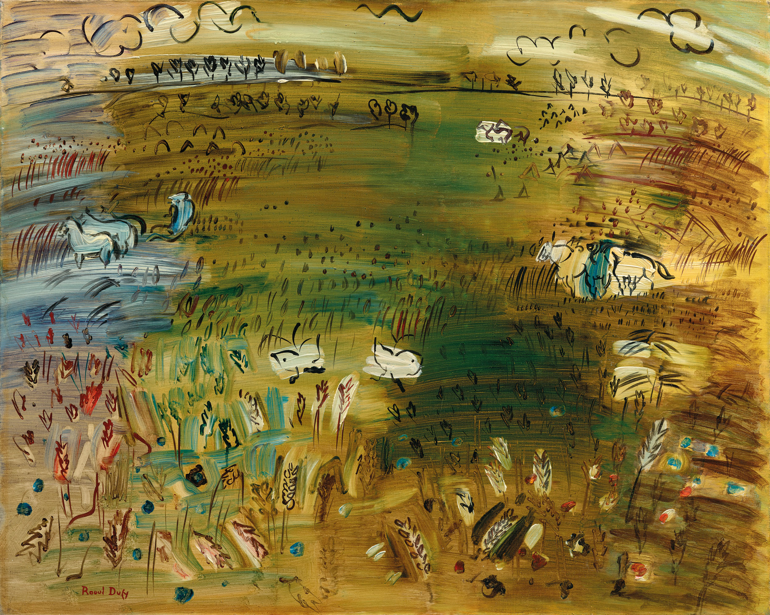 Raoul Dufy — Ле Гранд чемпион де Бле, изображение 2