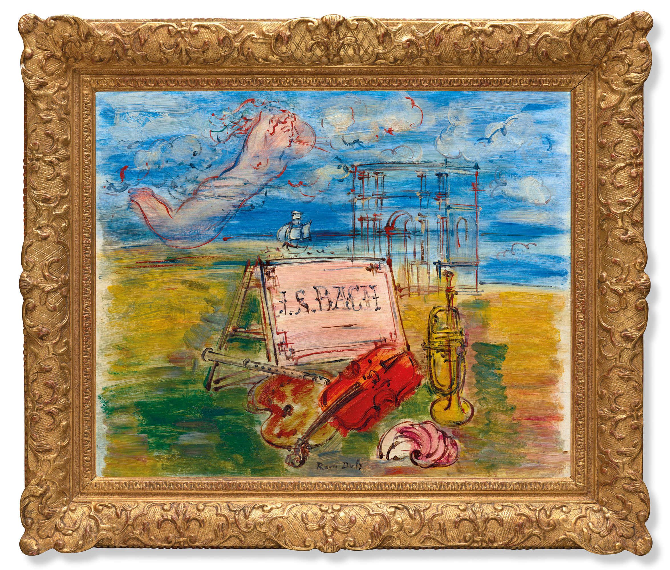 Raoul Dufy — Дань уважения Баху, изображение 2