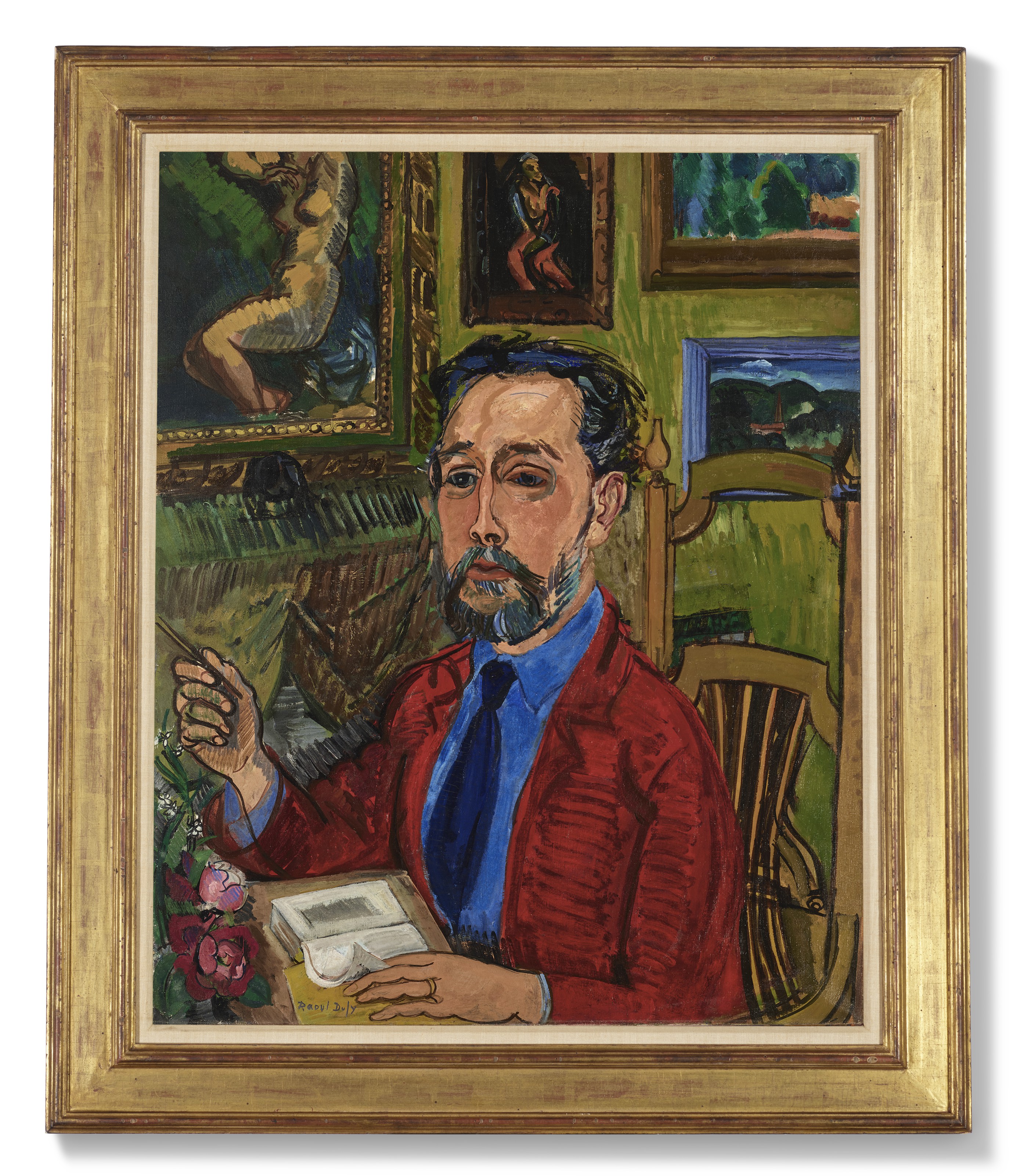 Raoul Dufy — Портрет поэта Иоахима Гаске, изображение 2