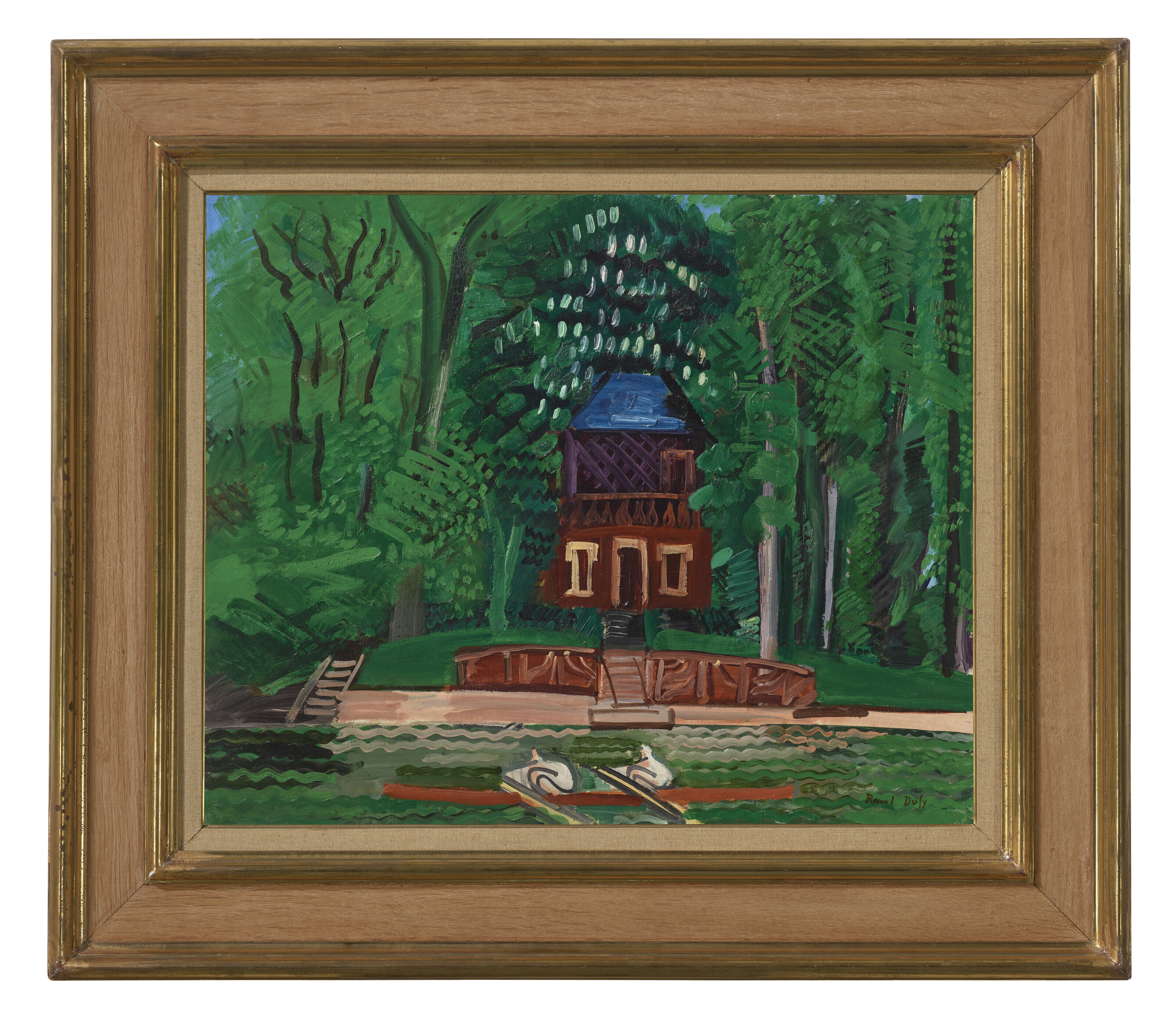 Raoul Dufy — Ле-Канотье-сюр-ла-Марн, изображение 2
