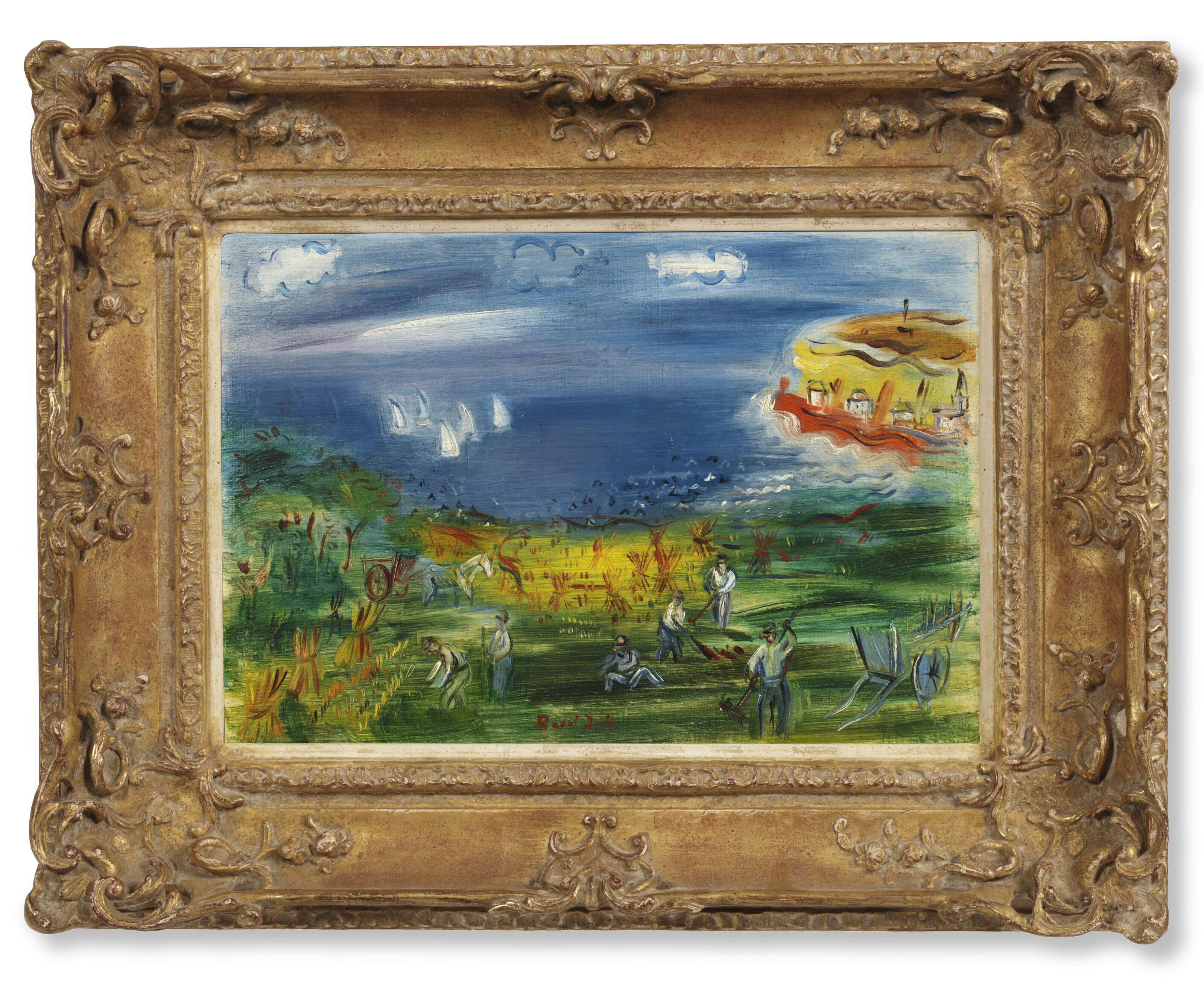 Raoul Dufy — Залив Сент-Адрес, изображение 2