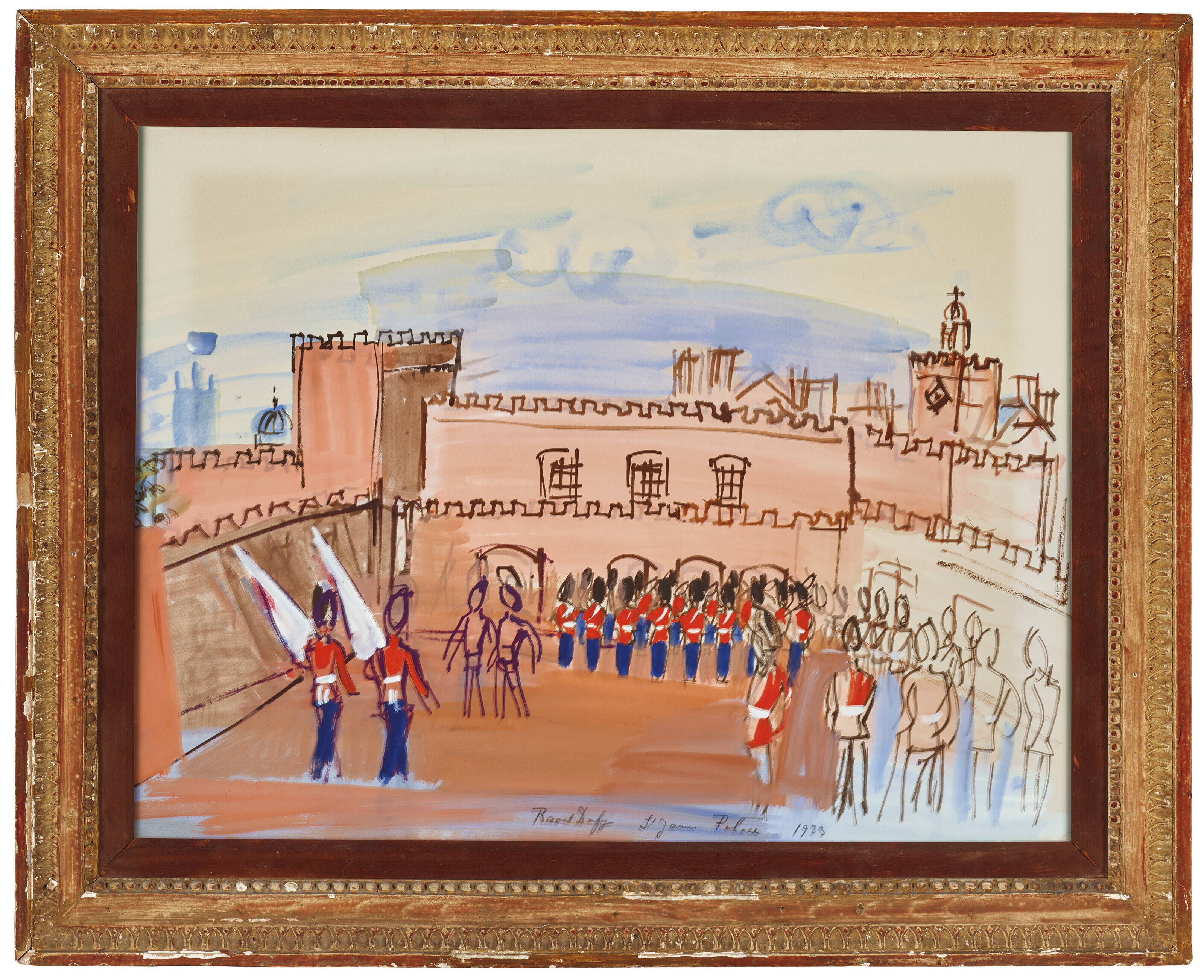 Raoul Dufy — Облегчение в охране, изображение 2