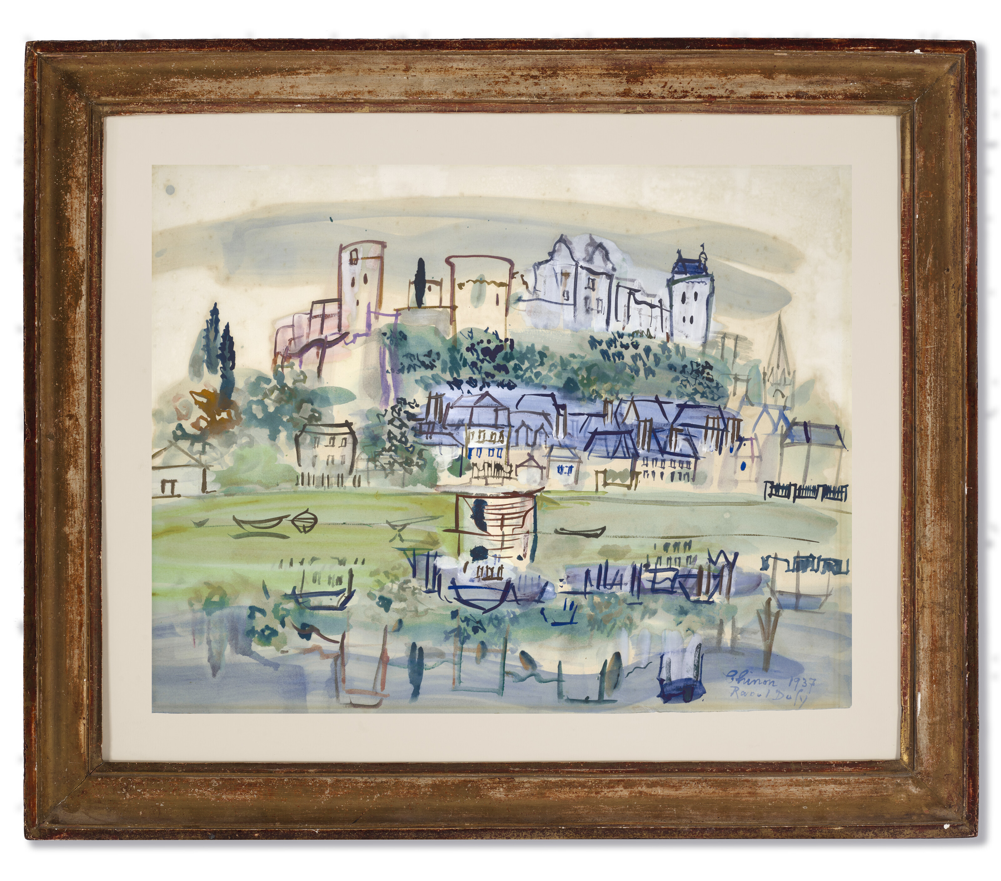 Raoul Dufy — Шинон, изображение 2