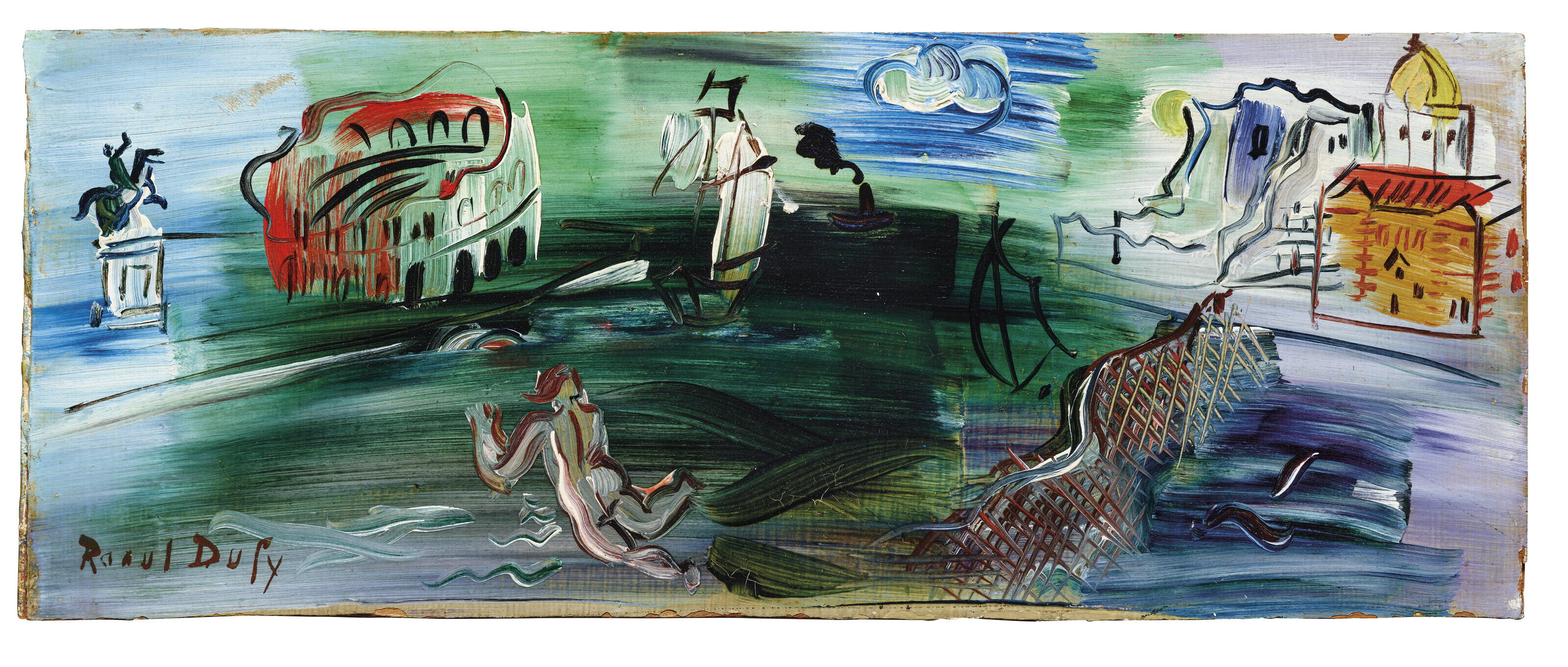 Raoul Dufy — Воображаемая композиция, изображение 4
